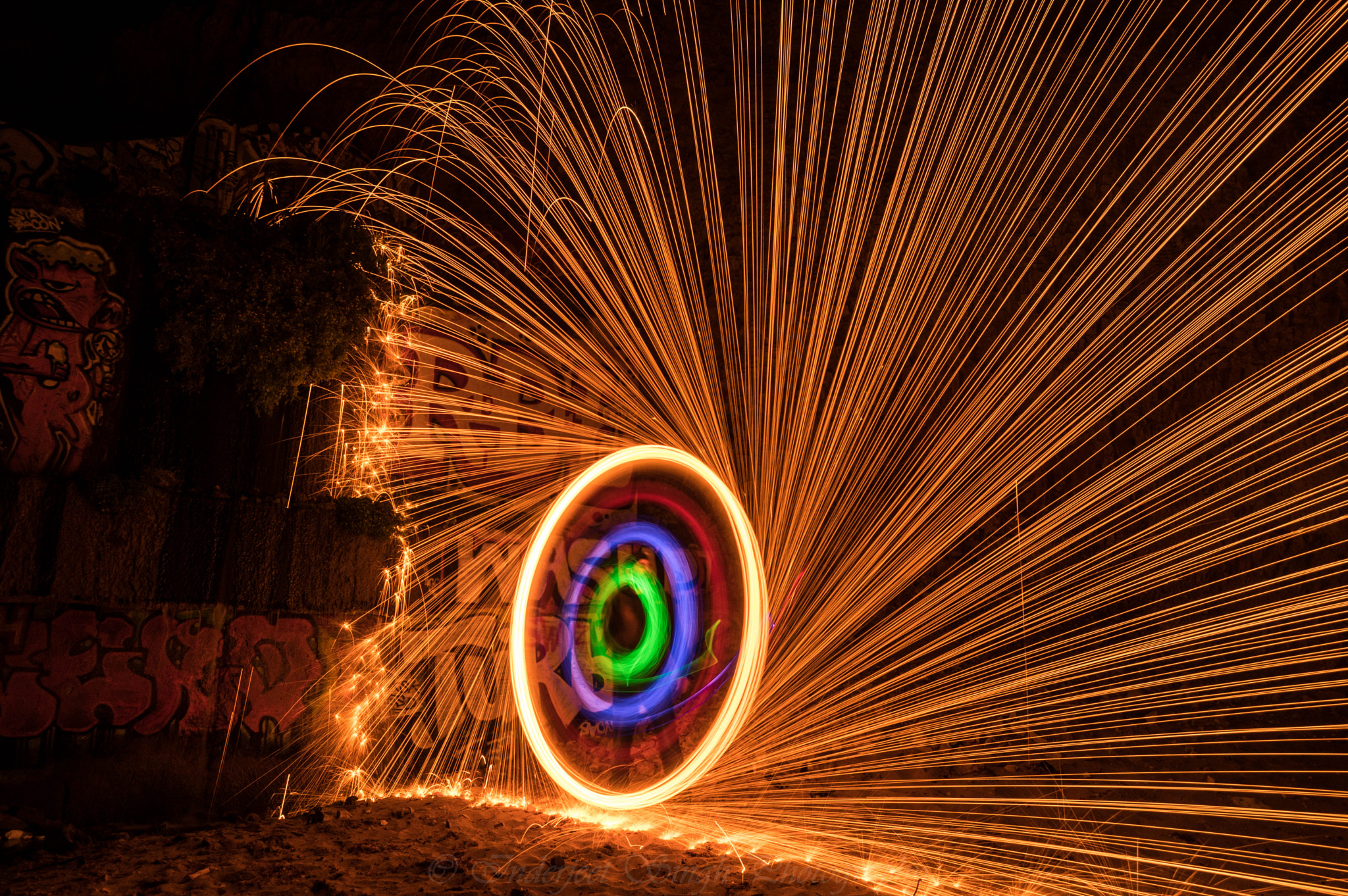 Pentax K-3 II sample photo. Wheel of fire!!! photography