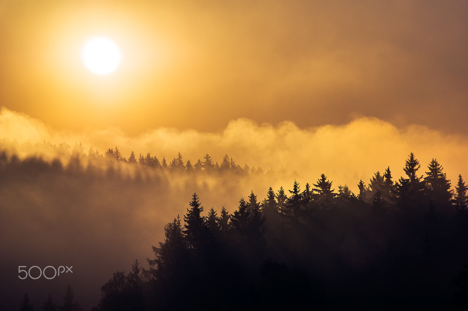 Sigma 70-200mm F2.8 EX DG Macro HSM II sample photo. Piekielna dolina wakes up photography