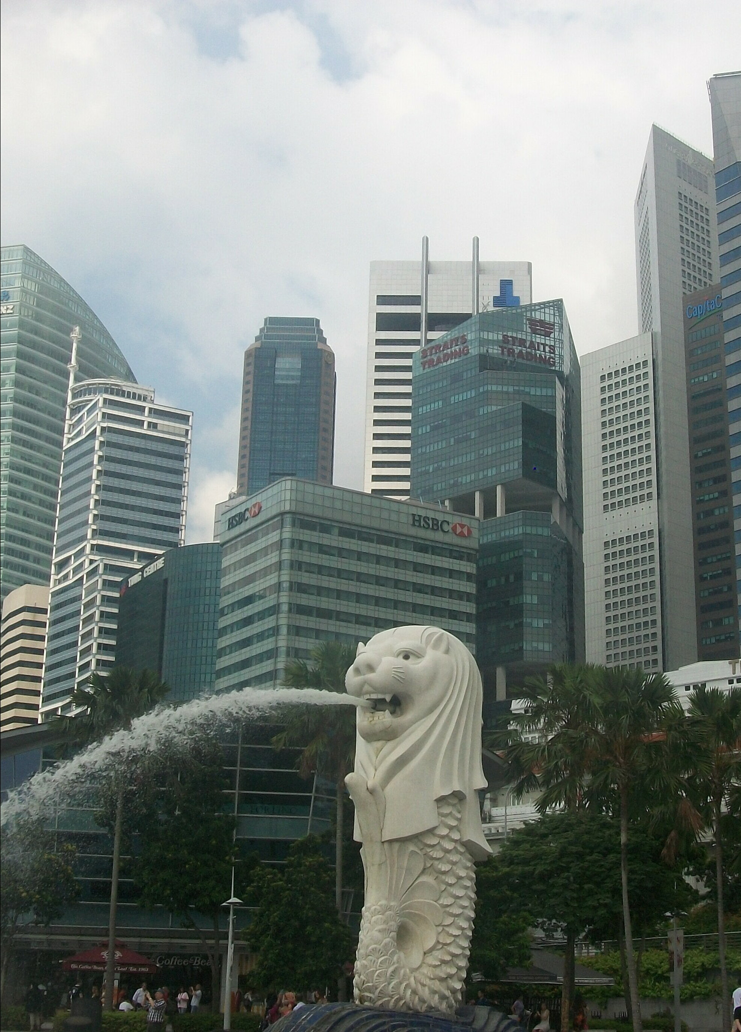 Kodak EASYSHARE C180 DIGITAL CAMERA sample photo. Merlion photography