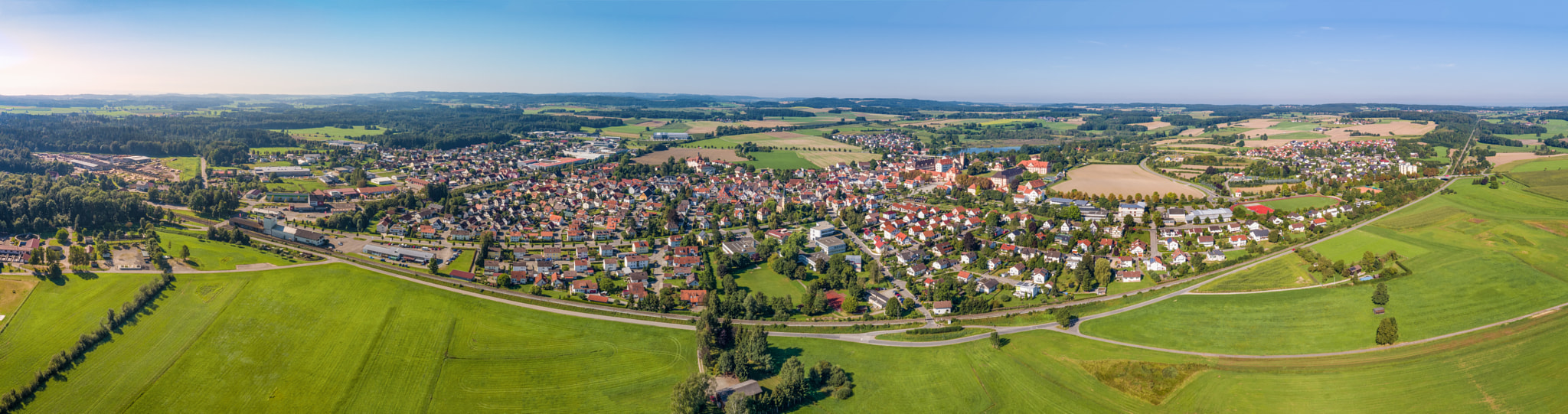 DJI FC550 sample photo. Altshausen - hometown photography