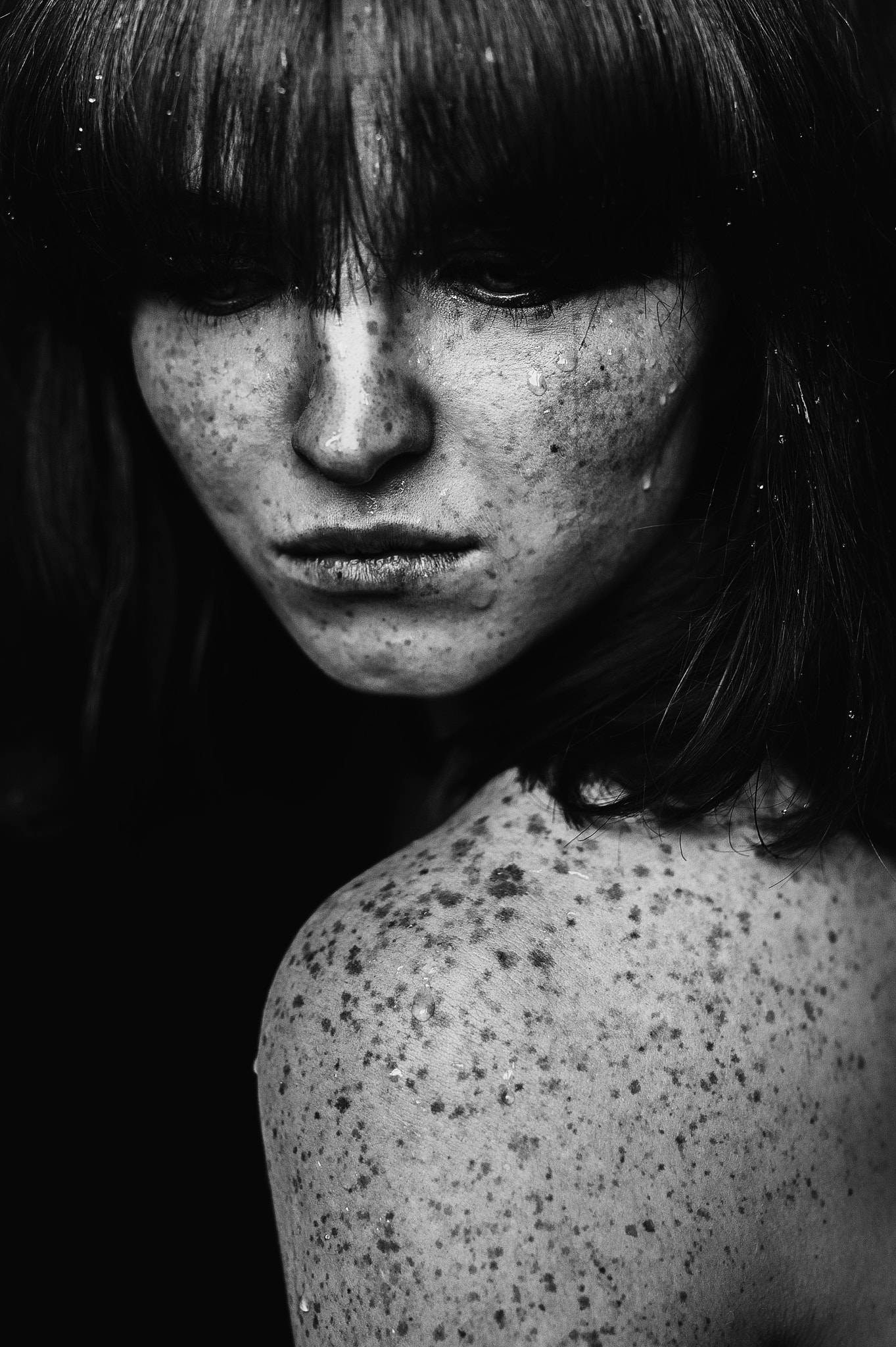 Nikon D700 + Sigma 50mm F1.4 DG HSM Art sample photo. Freckles photography