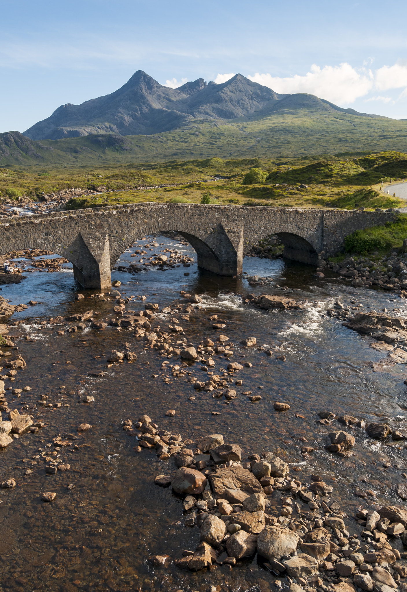 Nikon D300 sample photo. Sligachan bridge, isle of skye, scotland photography