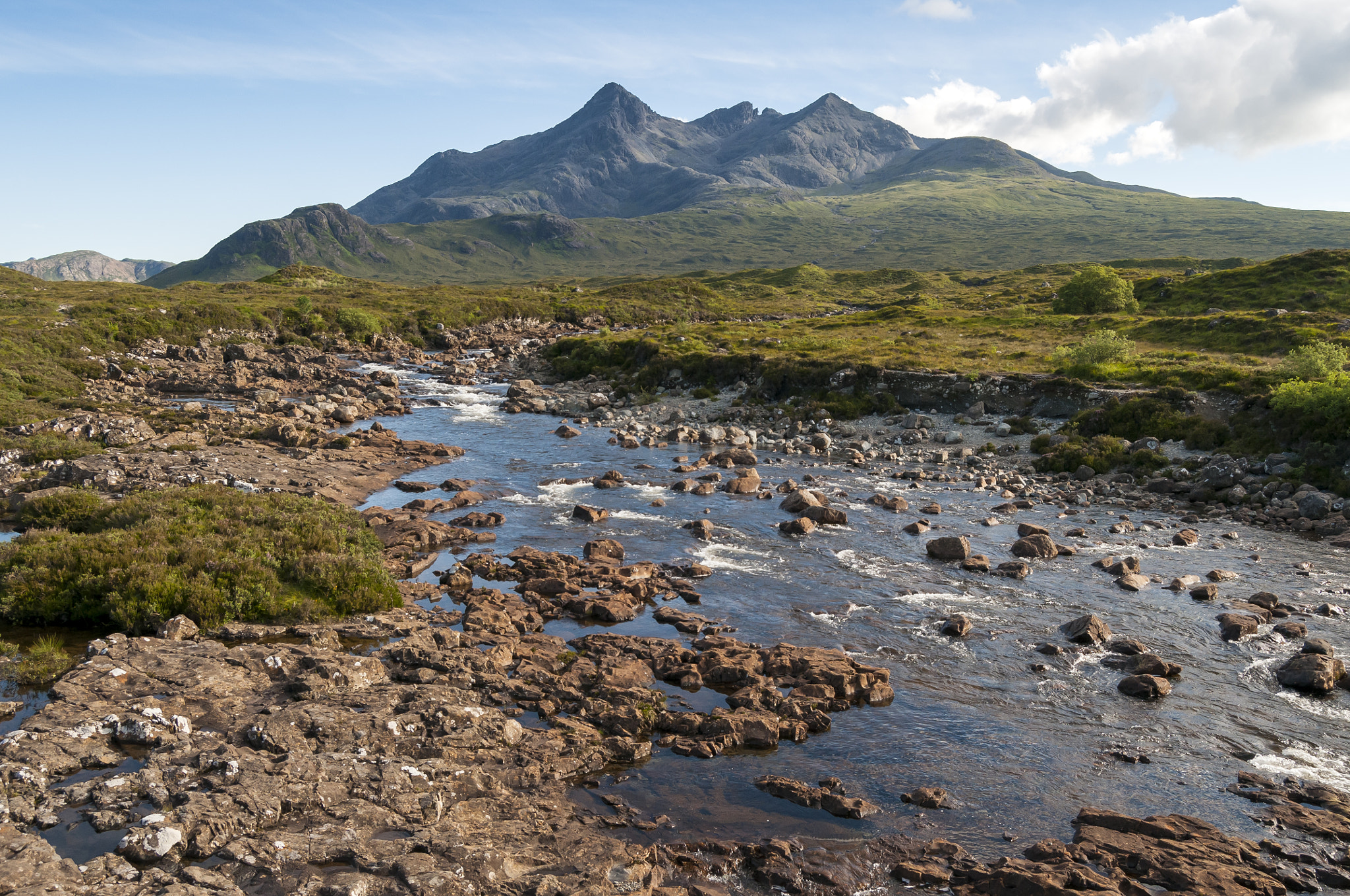 Nikon D300 sample photo. River sligachan, isle of skye, scotland photography