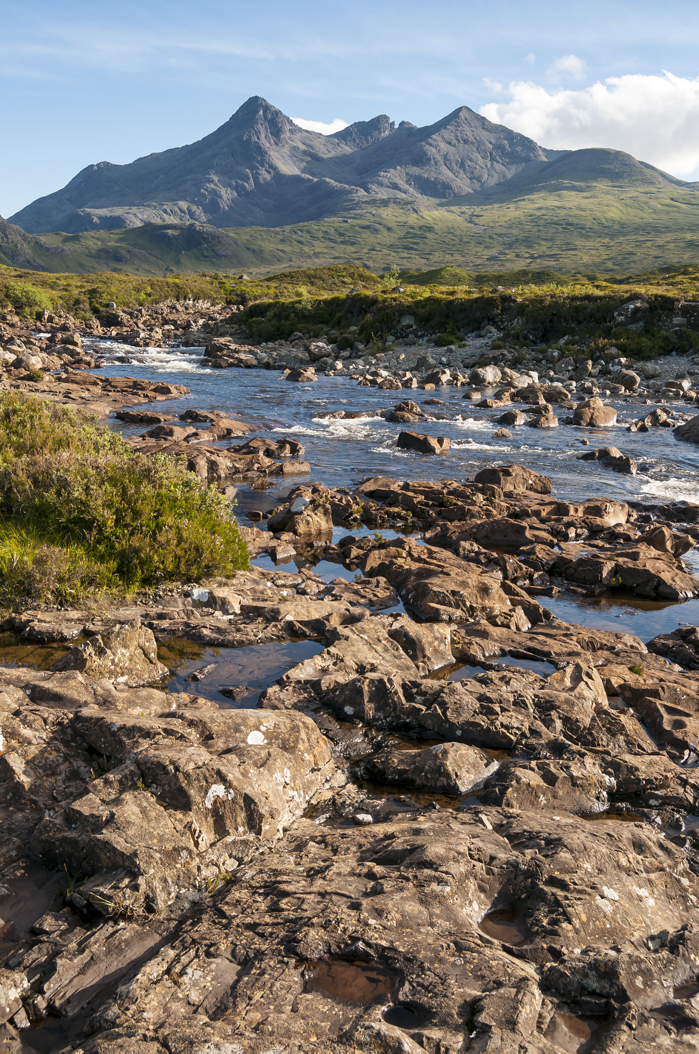 Nikon D300 sample photo. River sligachan, isle of skye, scotland photography