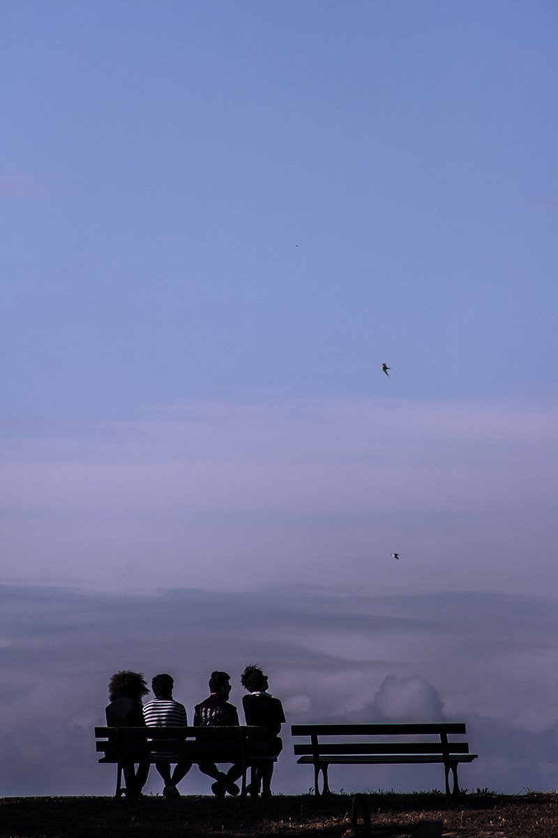 Canon EF 100-300mm F4.5-5.6 USM sample photo. Nuages bas photography