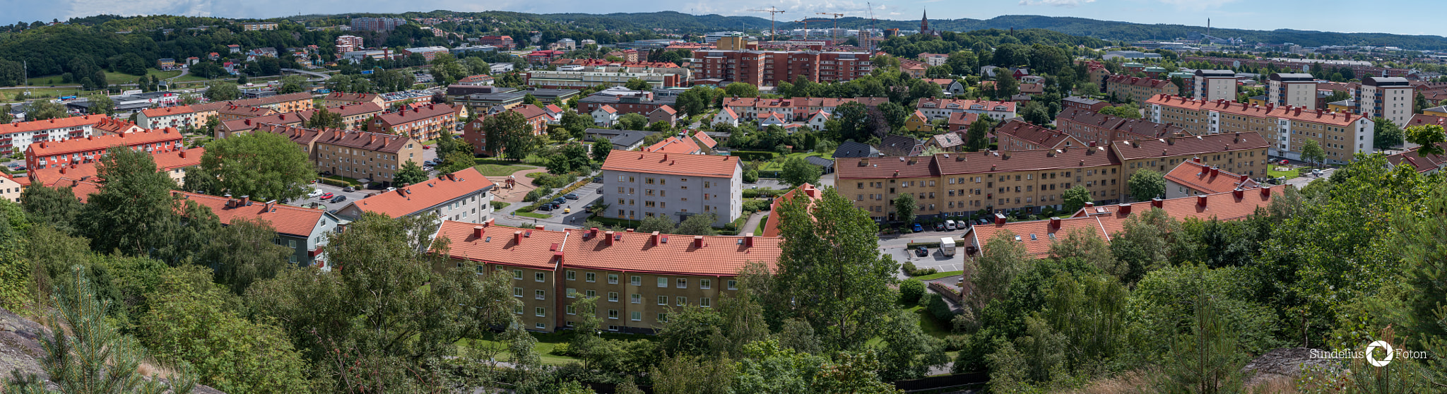 Canon EOS 70D + Canon EF 35mm F1.4L USM sample photo. Panorama of mölndal, sweden photography