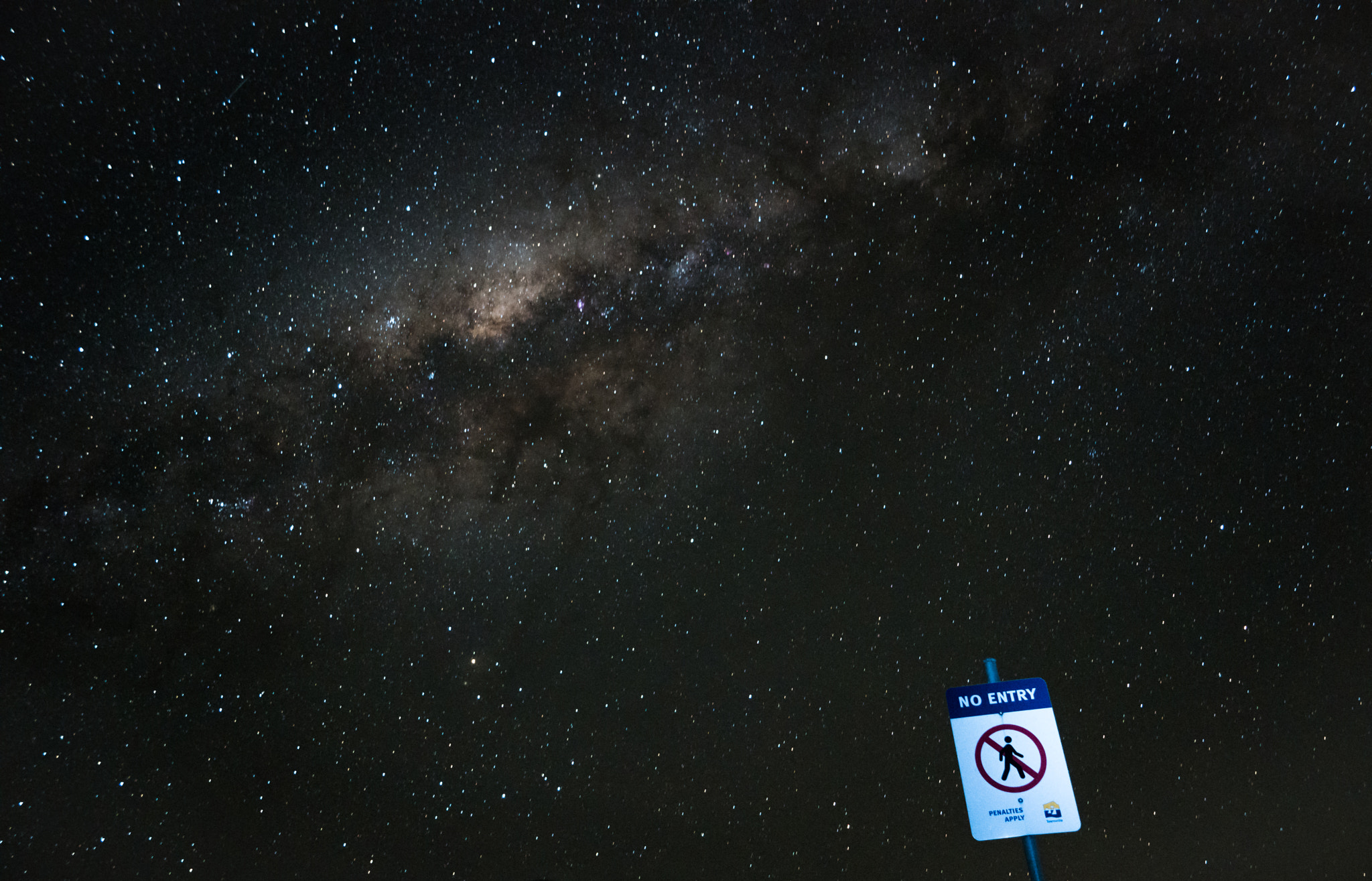 Samsung NX1 sample photo. Milky way photography