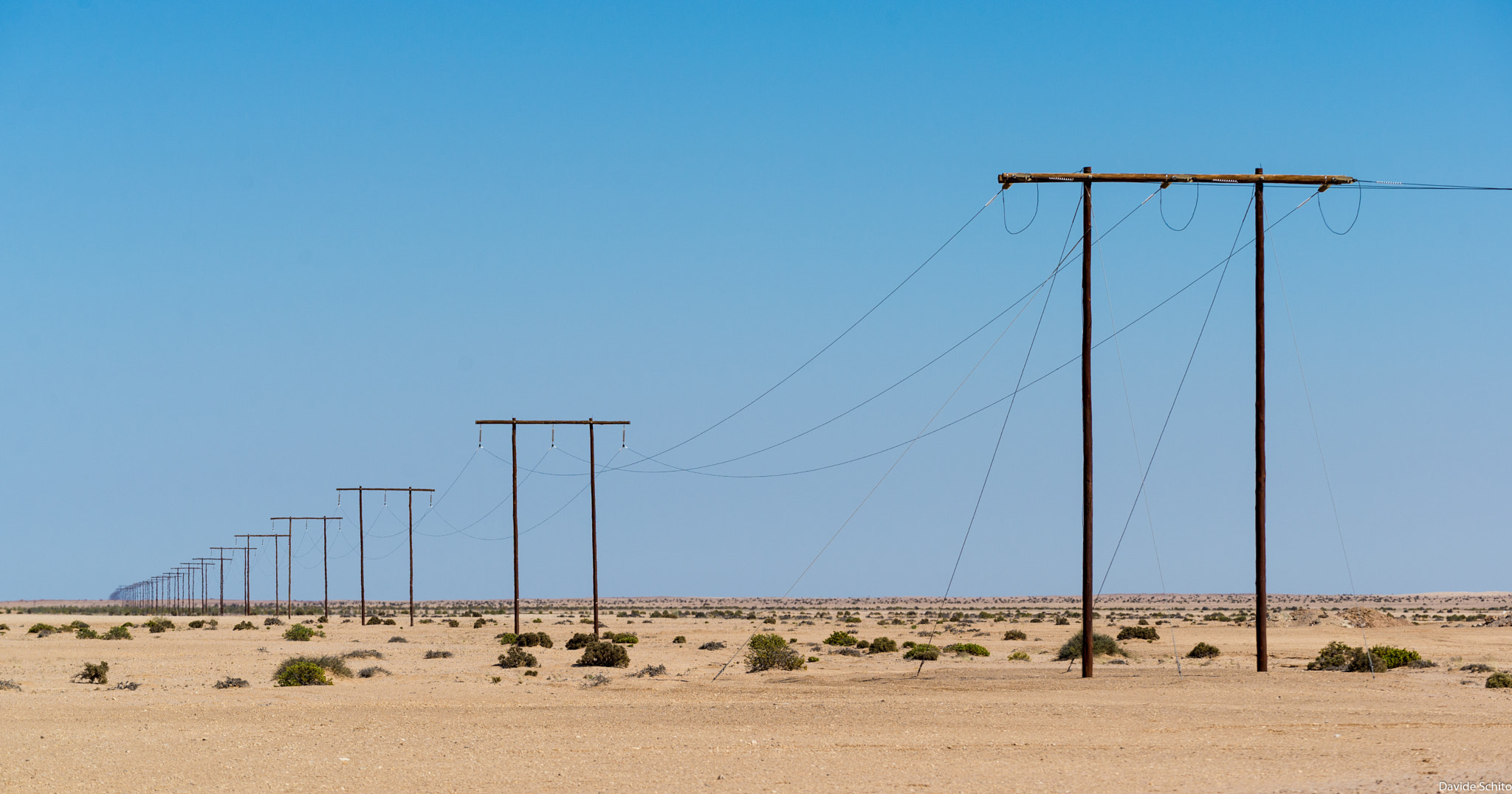 Nikon D600 sample photo. Powerlines photography