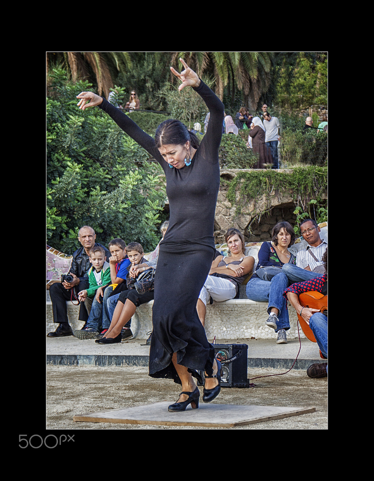 Canon EOS 50D + Sigma 18-125mm F3.8-5.6 DC OS HSM sample photo. Flamenco dancer photography