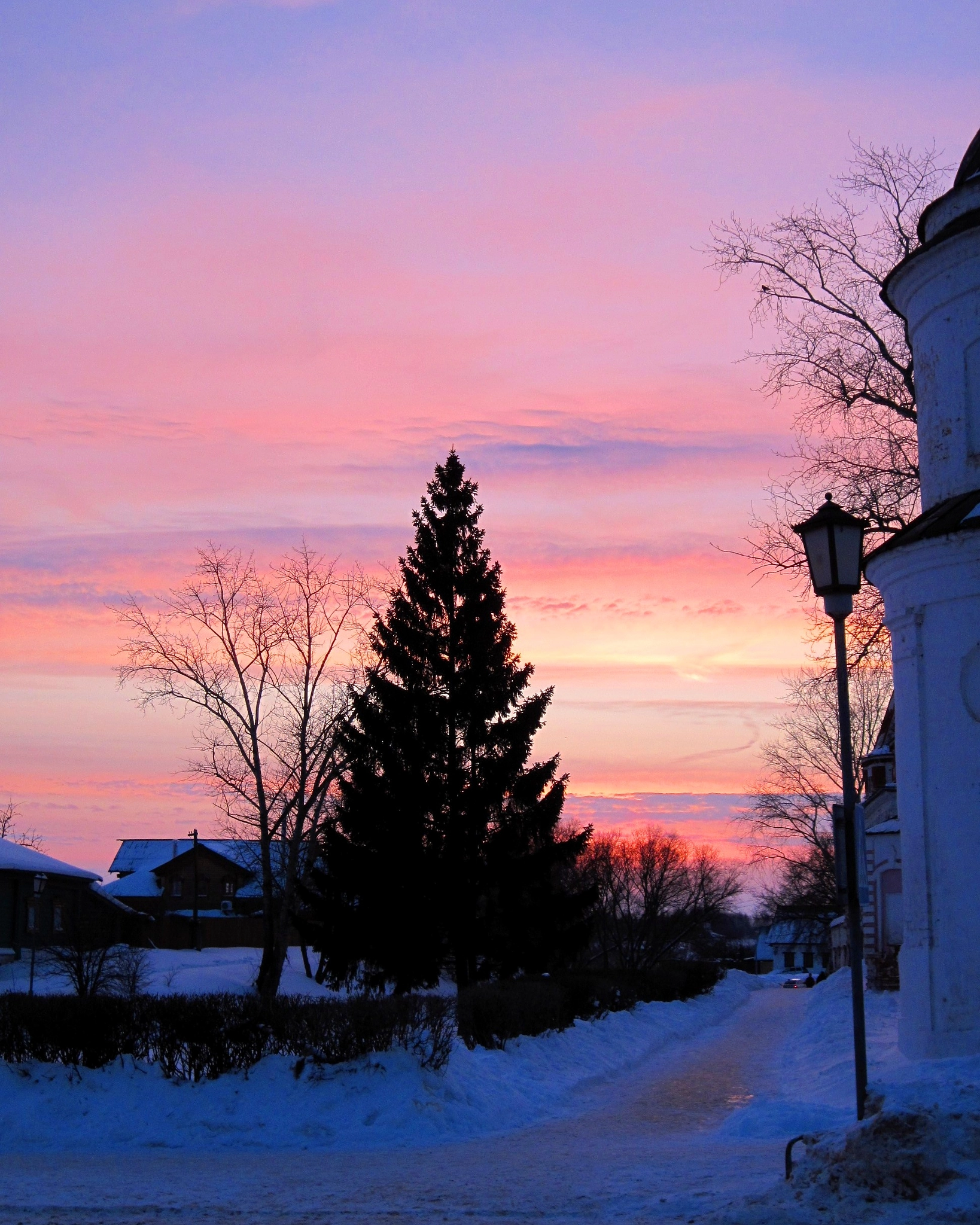 Canon PowerShot A1100 IS sample photo. Winter evening. Зимний вечер. photography