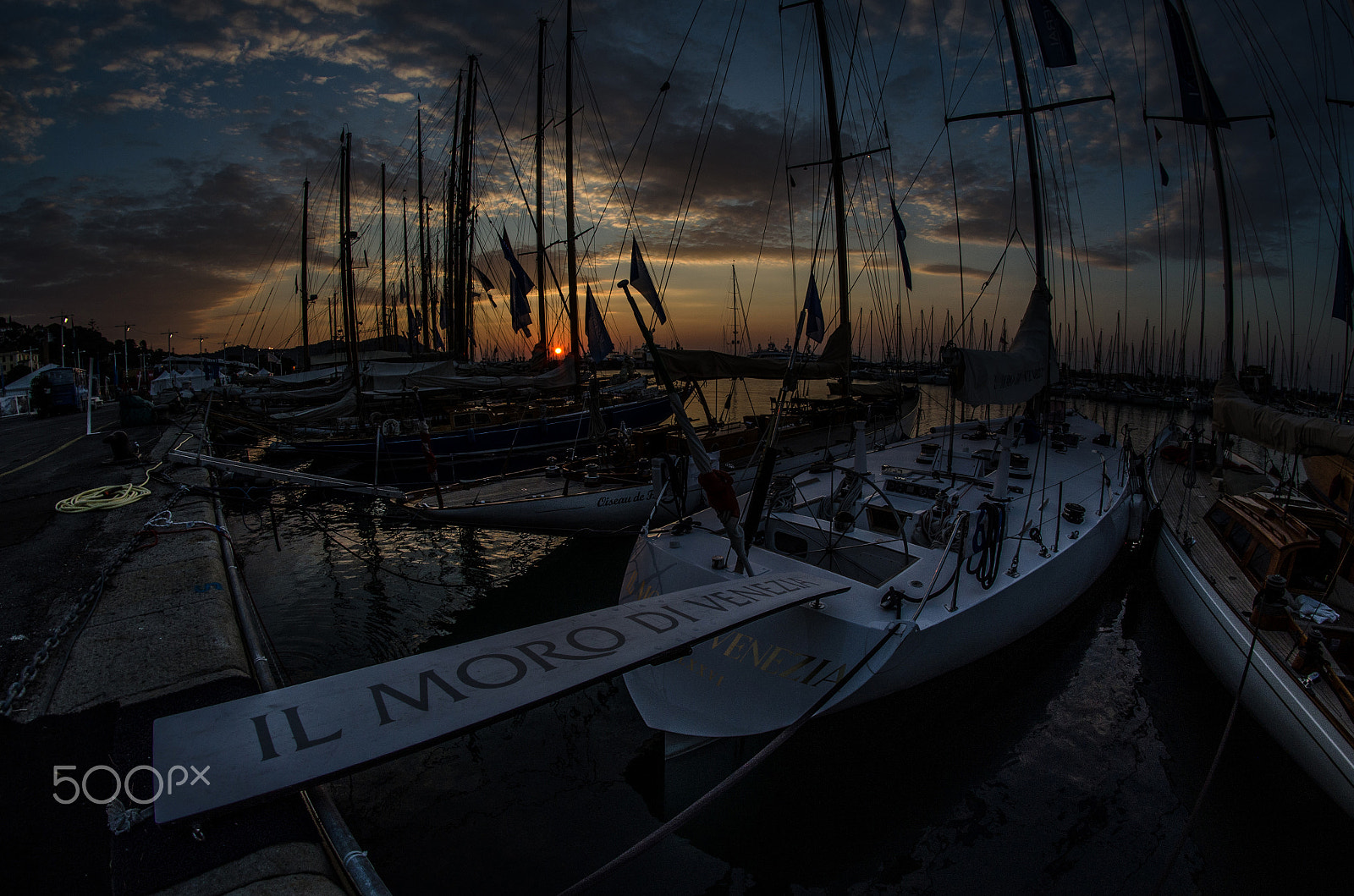 Nikon D5100 + Samyang 8mm F3.5 Aspherical IF MC Fisheye sample photo. Imperia vele d'epoca, il moro photography
