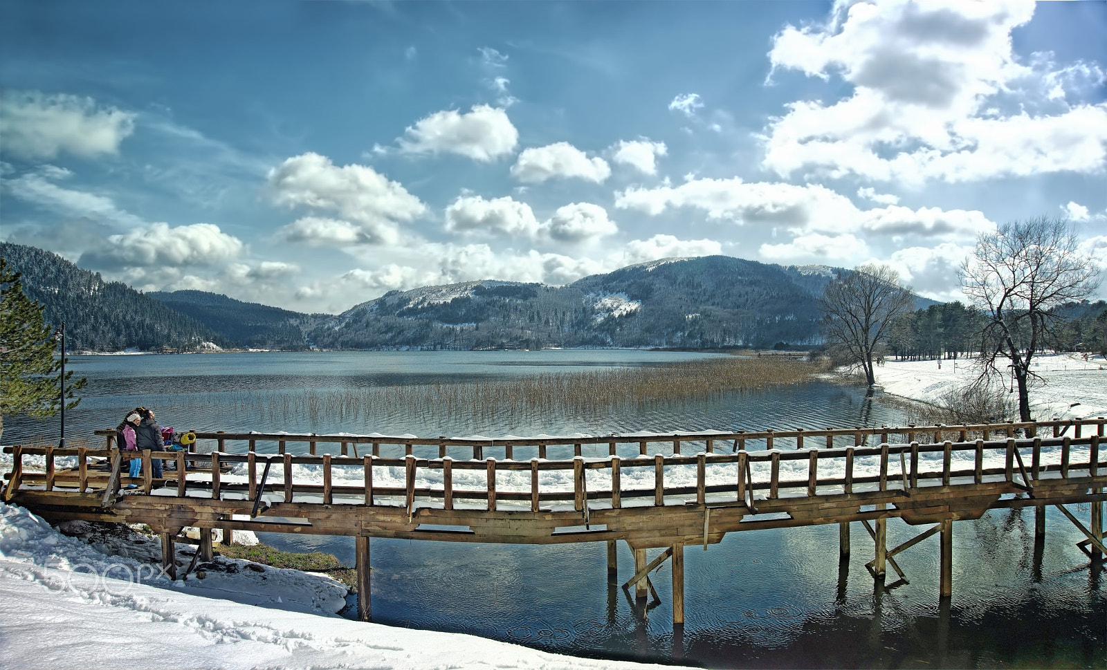 Nikon D800E + Nikon AF Nikkor 24-85mm F2.8-4D IF sample photo. Abant lake (panoramic) photography
