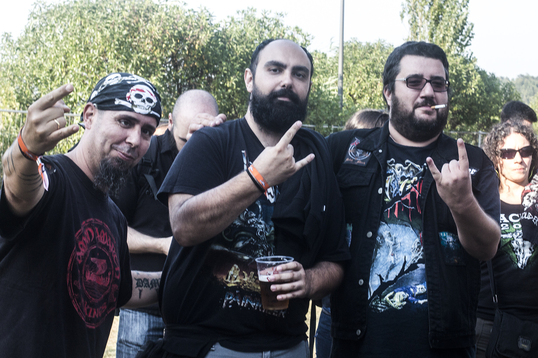 Canon EOS M + Canon EF 50mm F1.4 USM sample photo. Vagos metal fest 2016 photography