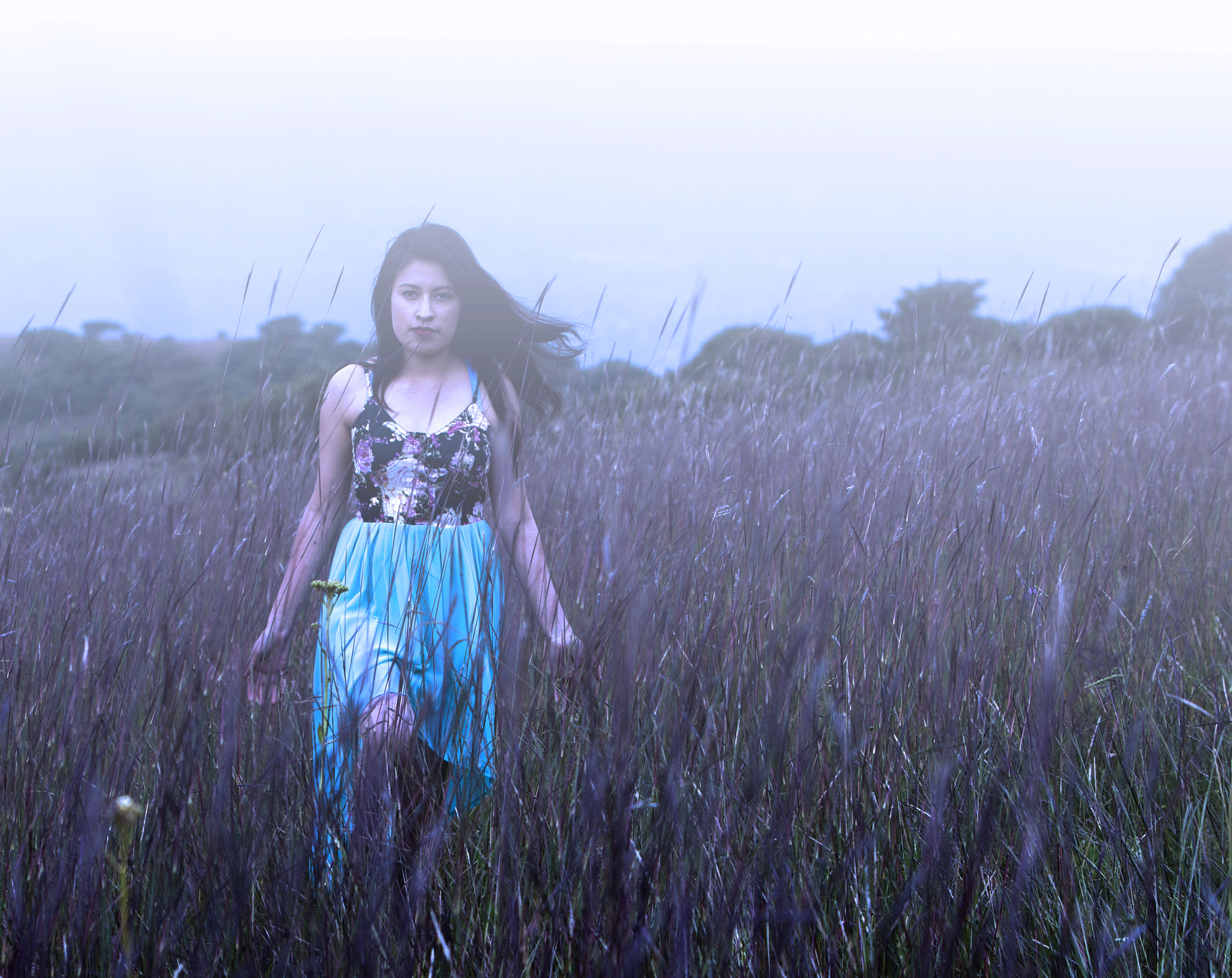 Canon EF 70-200mm F2.8L IS USM sample photo. Ghost girl into the forest photography