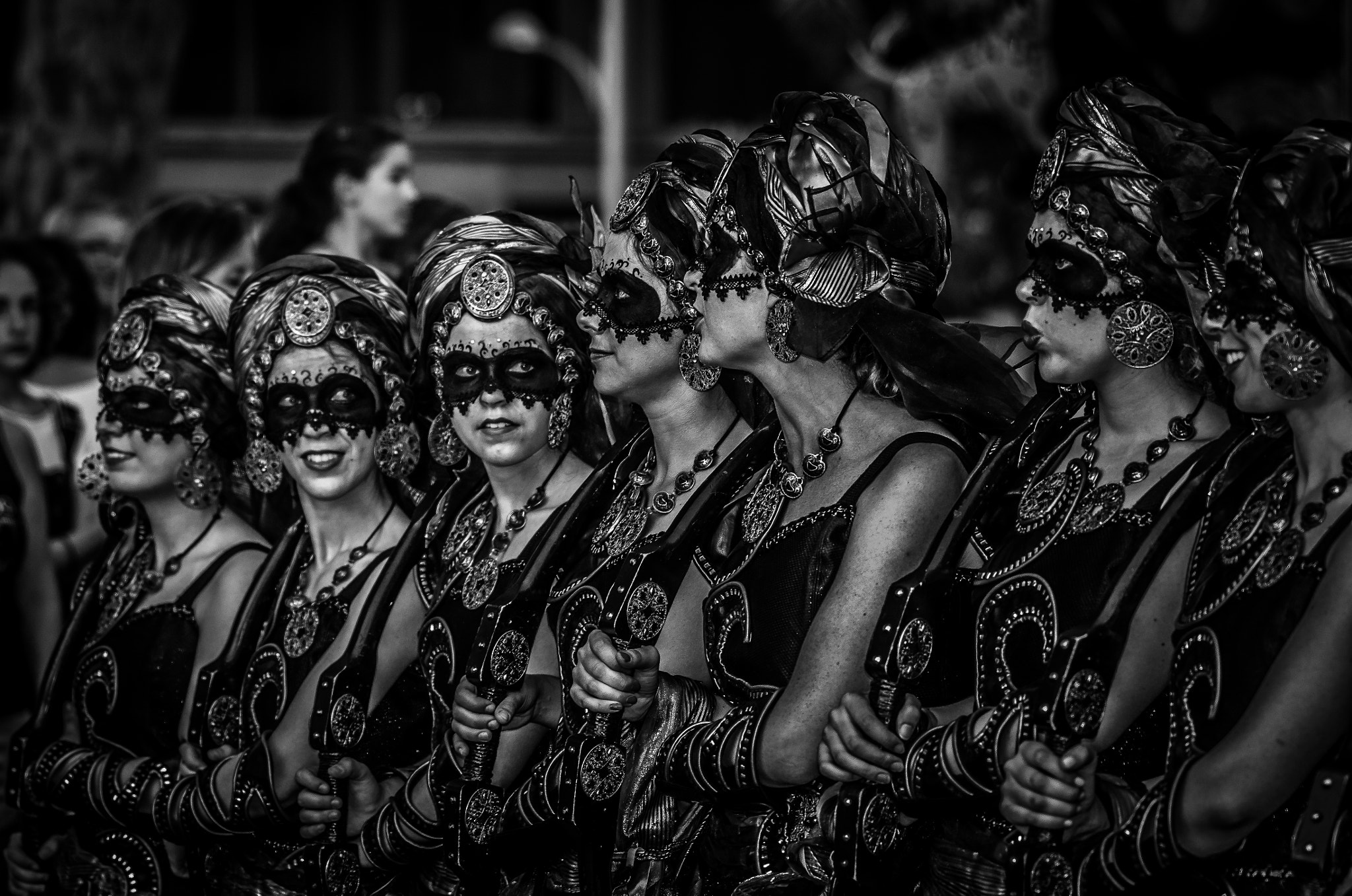 Pentax K-5 IIs + Sigma sample photo. Moros i cristians oliva parade photography