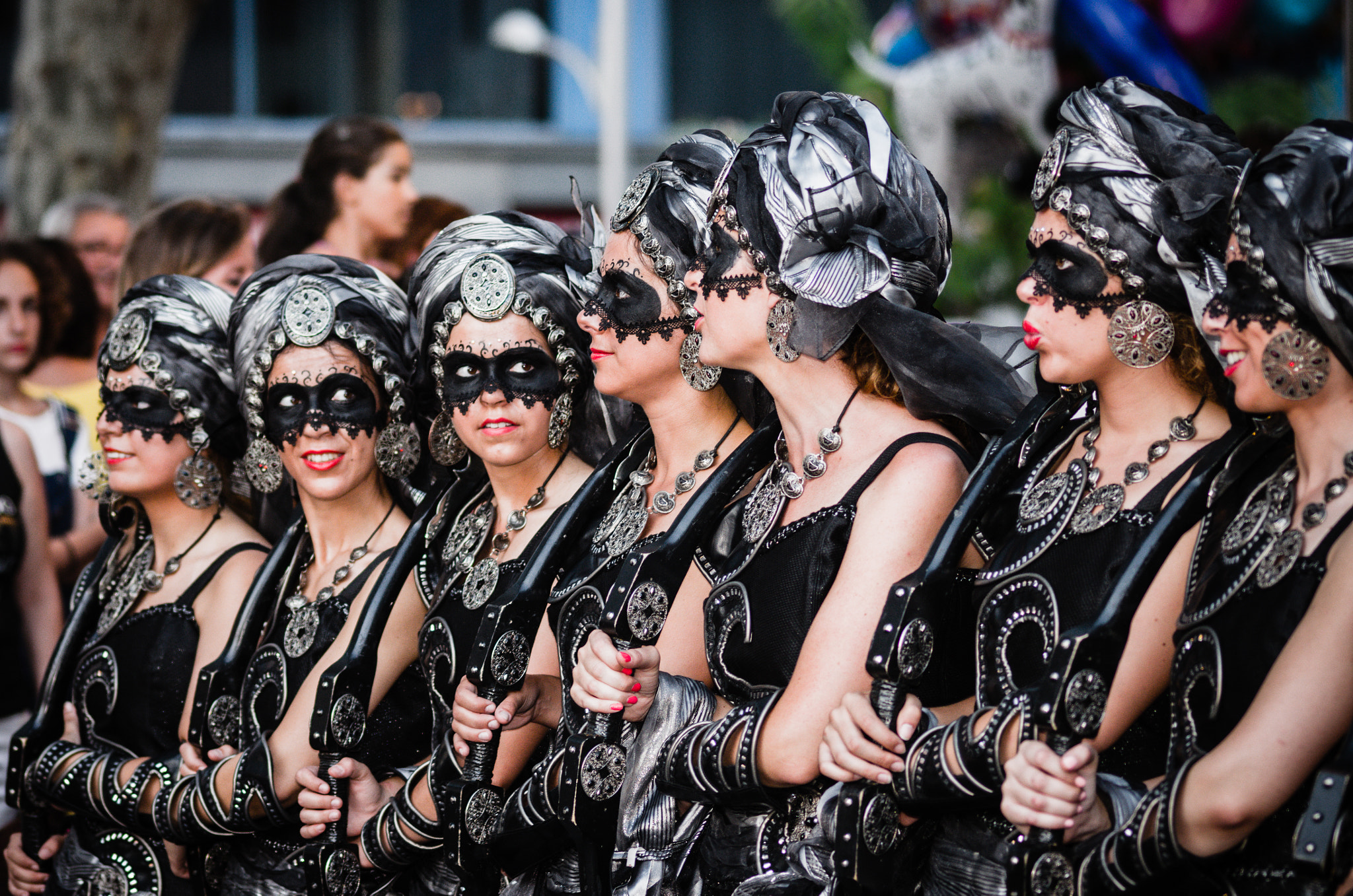 Pentax K-5 IIs + Sigma sample photo. Moros i cristians oliva parade photography