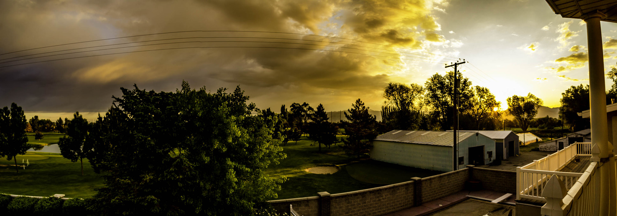Canon EF-S 17-85mm F4-5.6 IS USM sample photo. Sunrise breaking through the storm photography