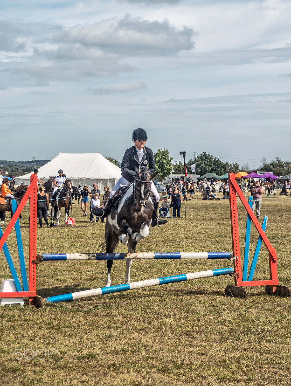 Sony DT 18-250mm F3.5-6.3 sample photo. Over the jumps photography
