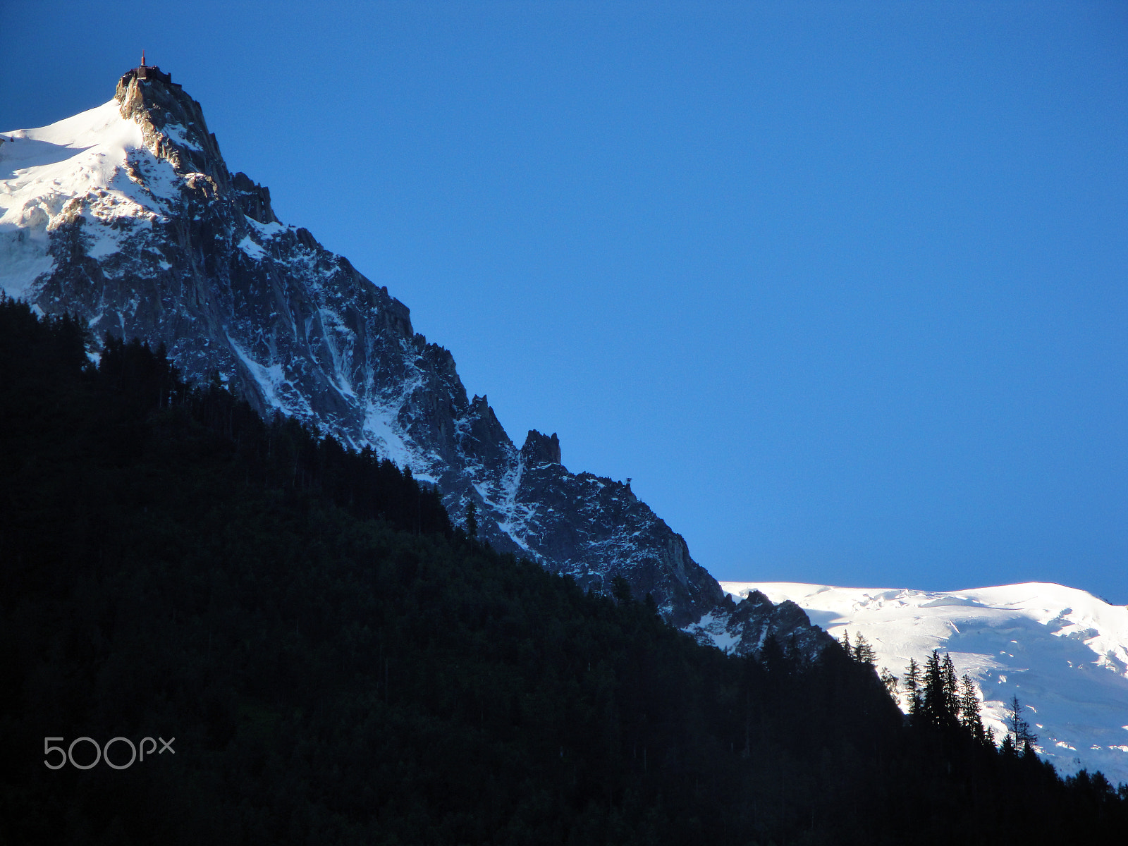 Sony DSC-W270 sample photo. Aiguille du midi, chamonix, mont blanc massif photography