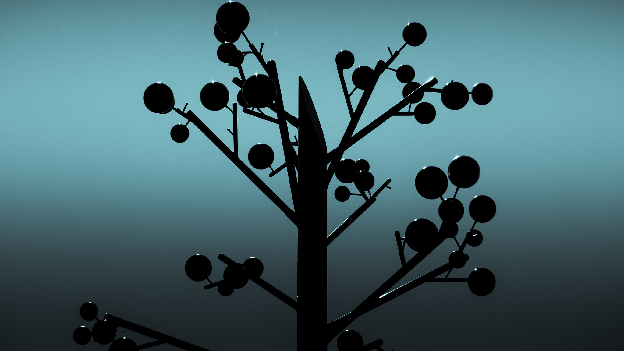 Olympus PEN E-PL6 sample photo. Metaltree silhouette #2 photography