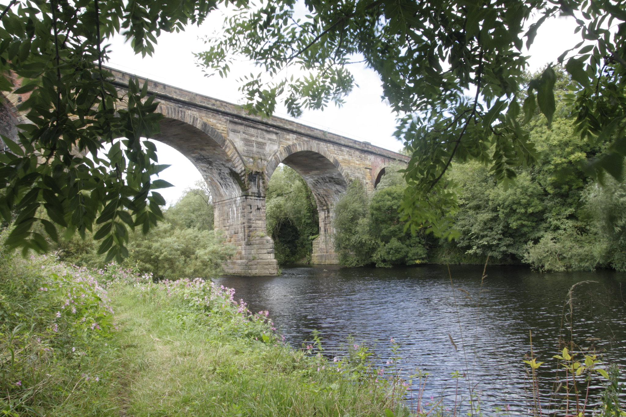 Canon EOS 450D (EOS Rebel XSi / EOS Kiss X2) sample photo. Viaduct over the tees photography