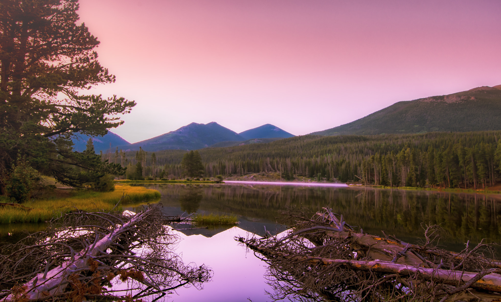 Nikon AF-S Nikkor 16-35mm F4G ED VR sample photo. Lake sprague sunrise photography