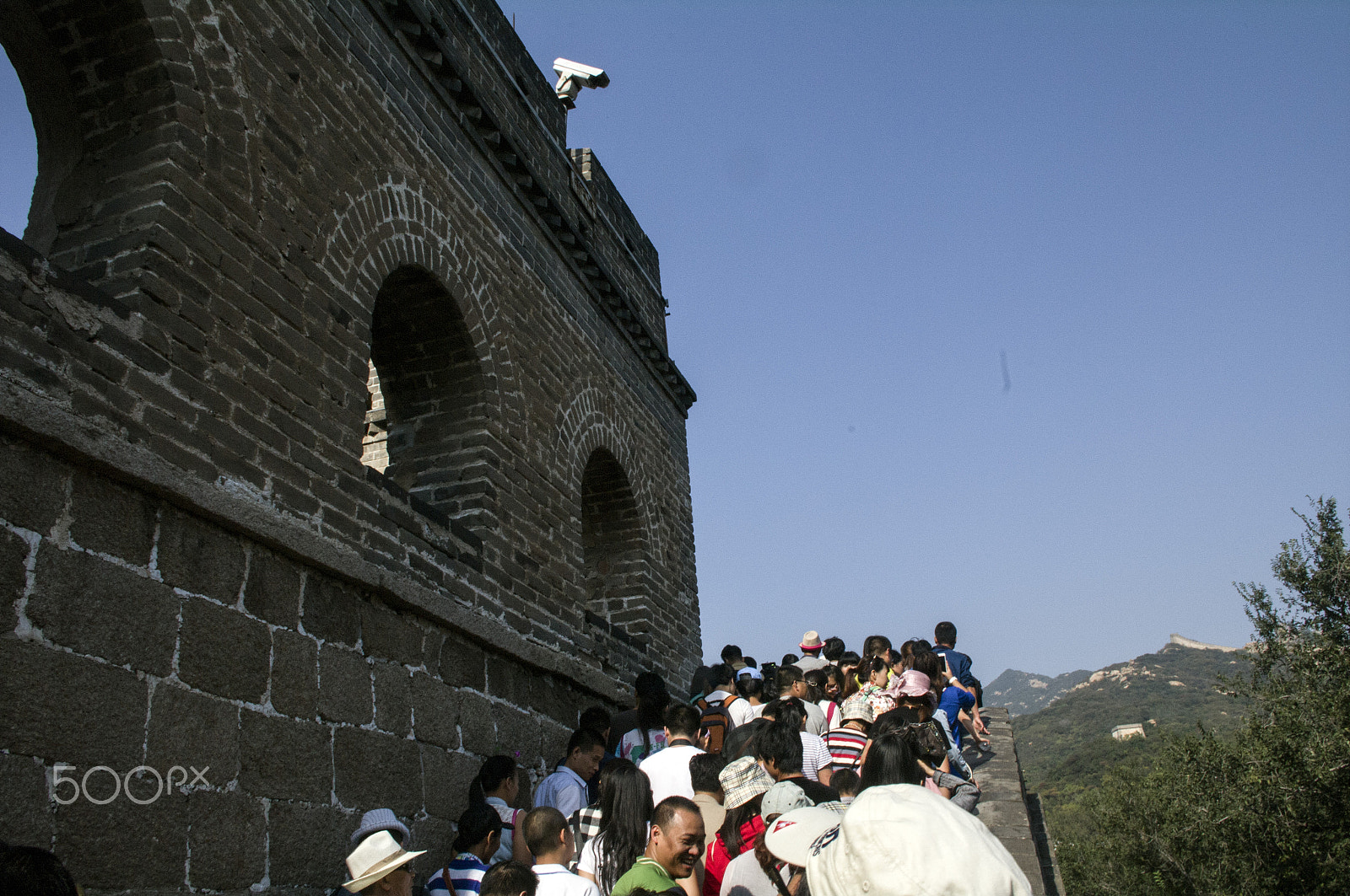 Pentax smc DA 18-55mm F3.5-5.6 AL WR sample photo. Great wall of china photography