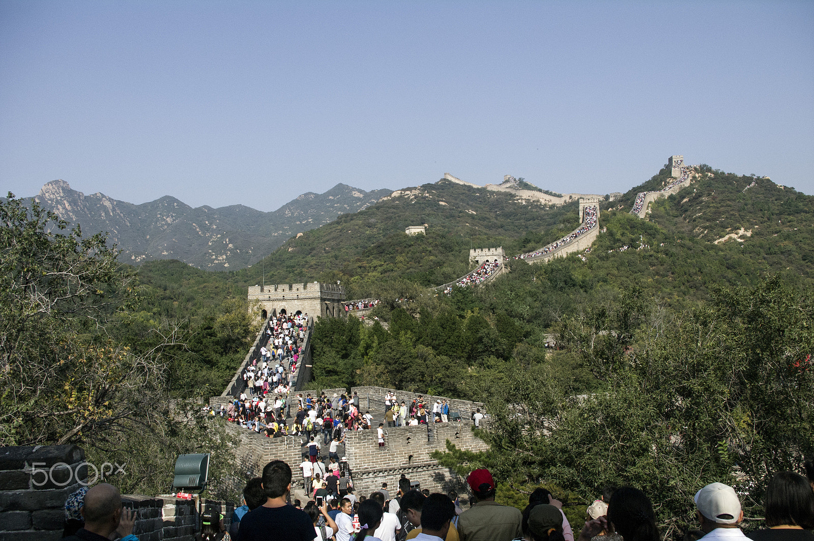 Pentax smc DA 18-55mm F3.5-5.6 AL WR sample photo. Great wall of china photography