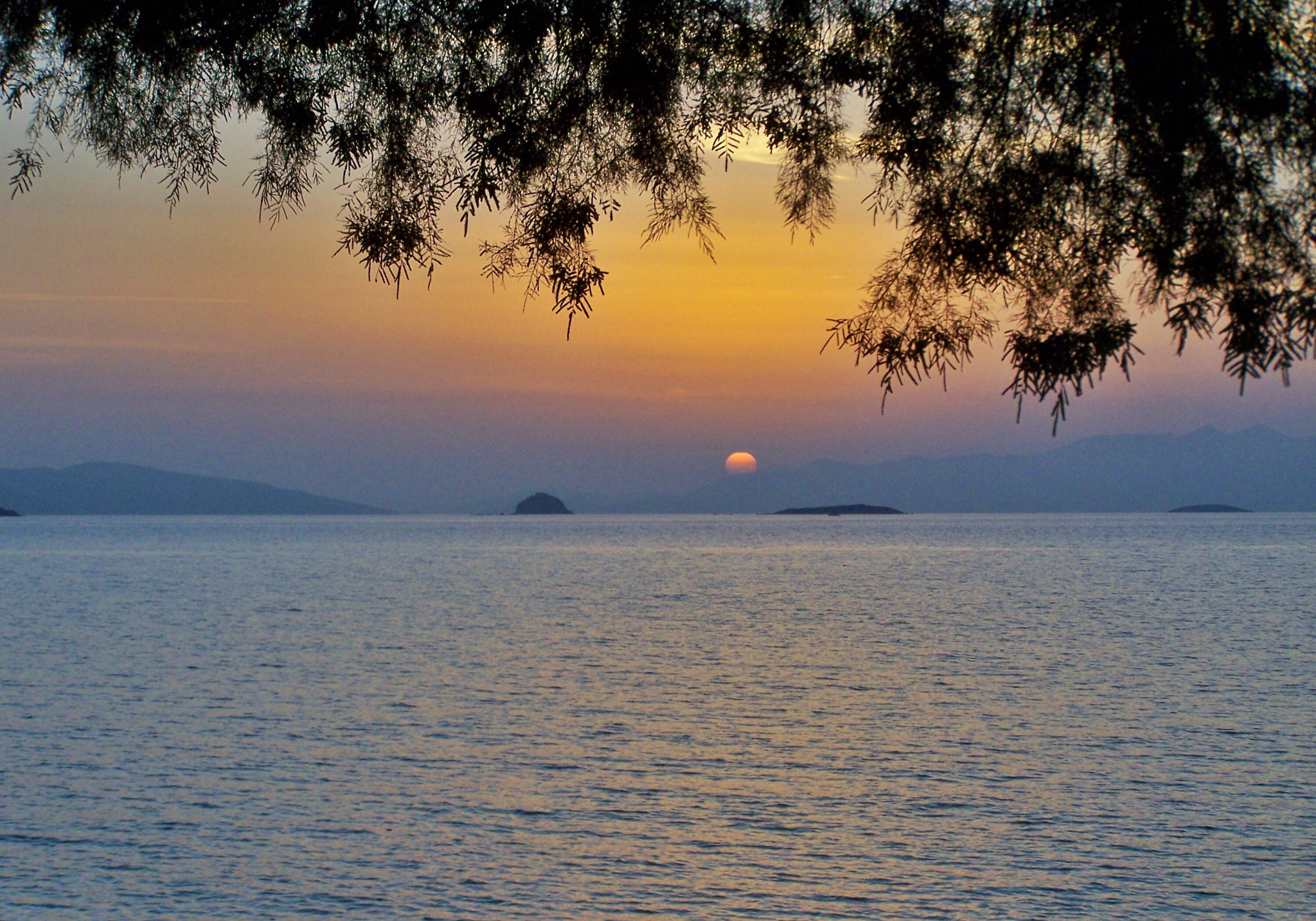 Kodak EASYSHARE Z710 ZOOM DIGITAL CAMERA sample photo. Sunset at turgutreis.  photography