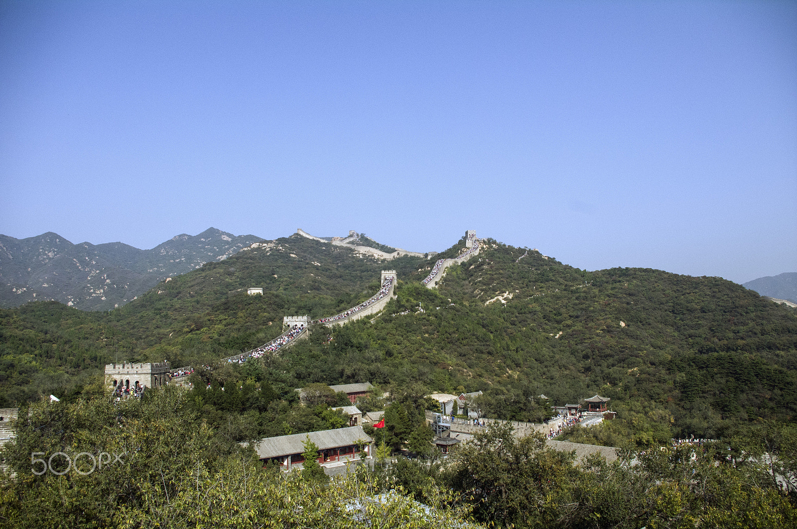 Pentax smc DA 18-55mm F3.5-5.6 AL WR sample photo. Great wall of china photography