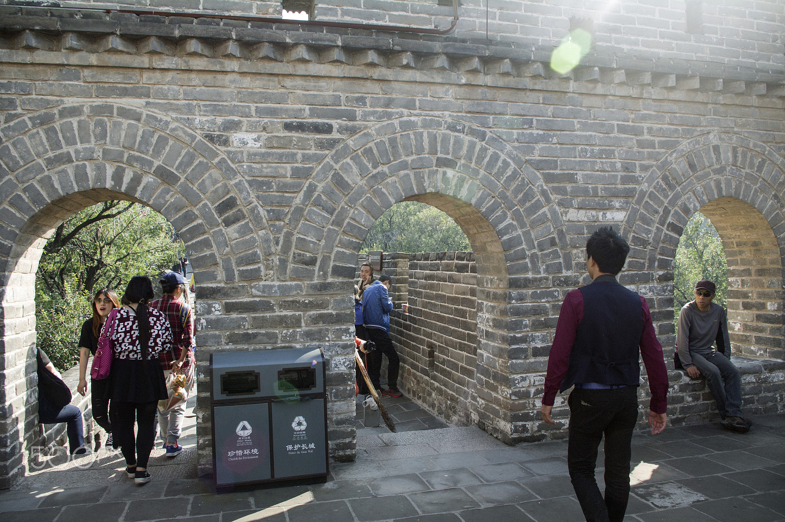 Pentax smc DA 18-55mm F3.5-5.6 AL WR sample photo. Great wall of china photography