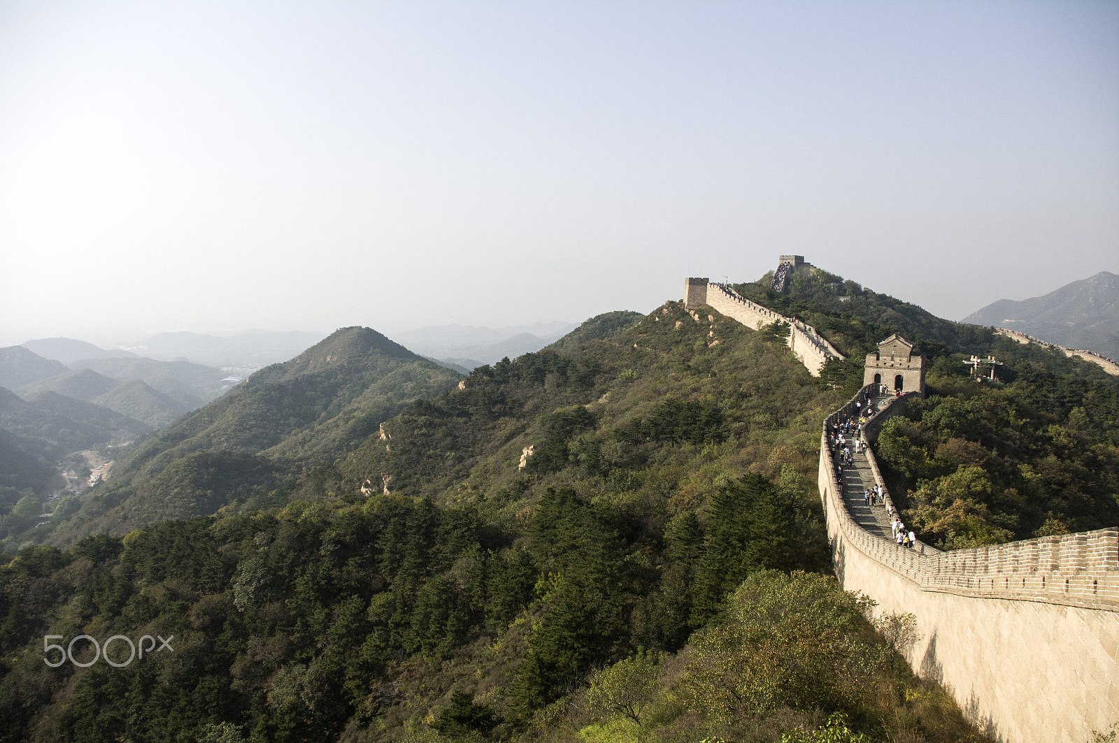 Pentax smc DA 18-55mm F3.5-5.6 AL WR sample photo. Great wall of china photography