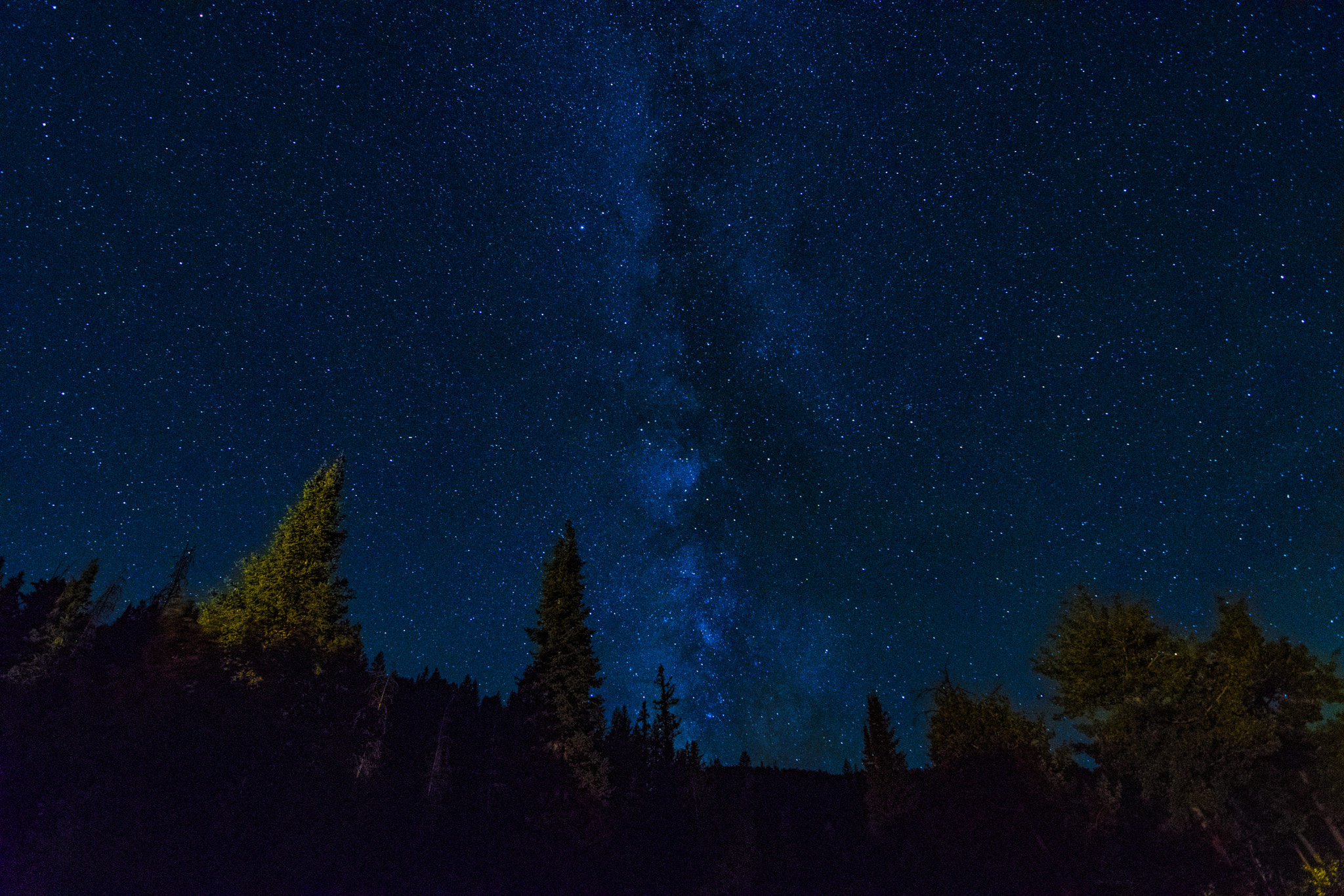 Nikon D500 + Tokina AT-X Pro 11-16mm F2.8 DX II sample photo. Colorado night sky milky way photography