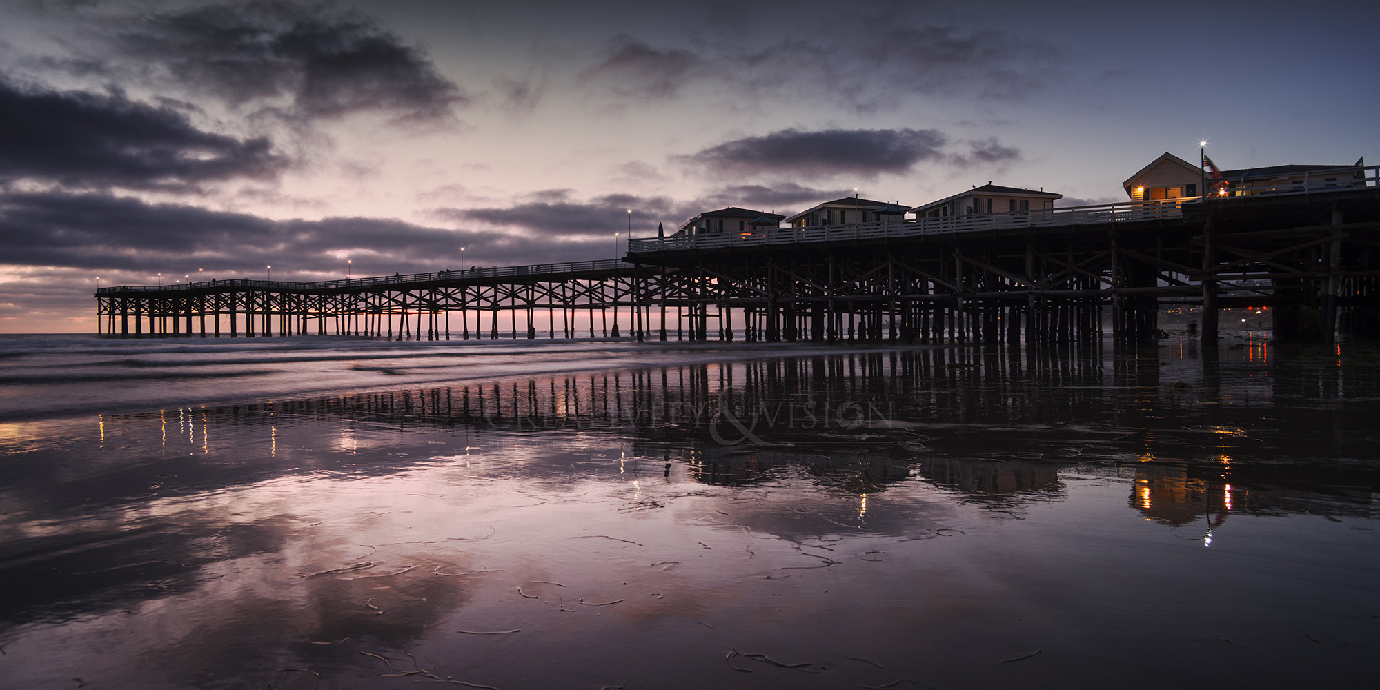 Pentax K-1 sample photo. Crystal pier san diego photography