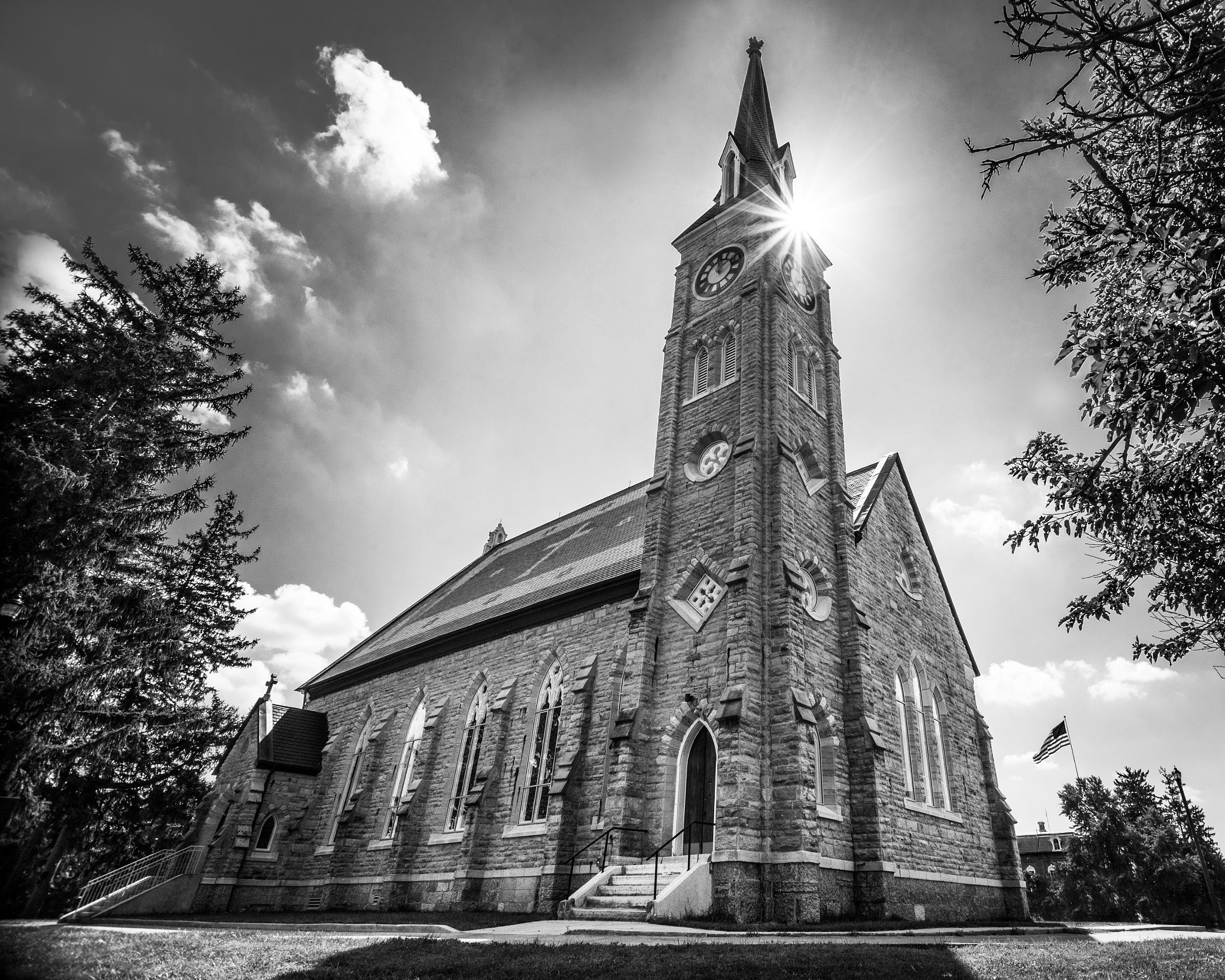 Nikon D750 + Sigma 10-20mm F3.5 EX DC HSM sample photo. Protestant church photography