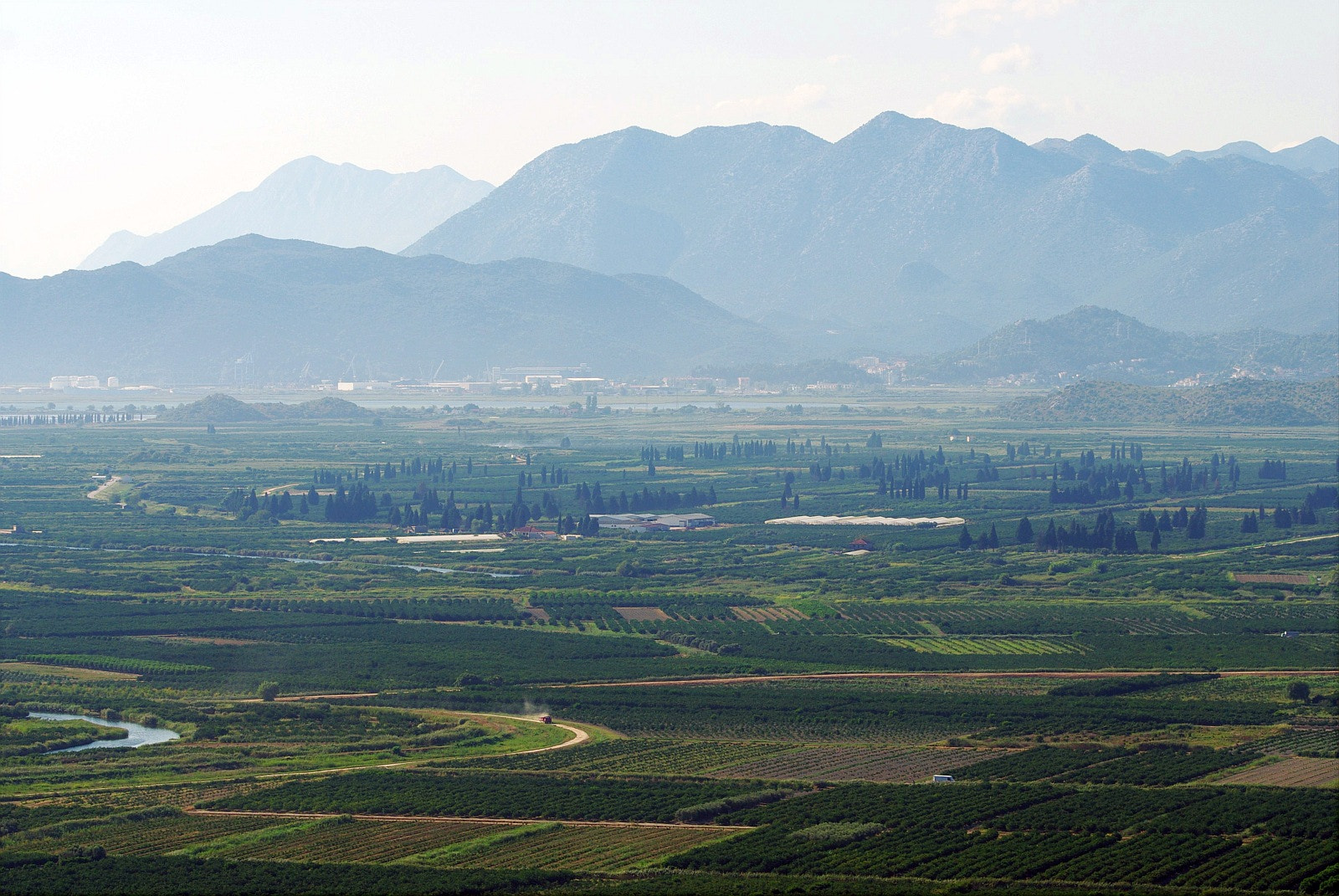 Pentax K10D sample photo. Neretva delta photography