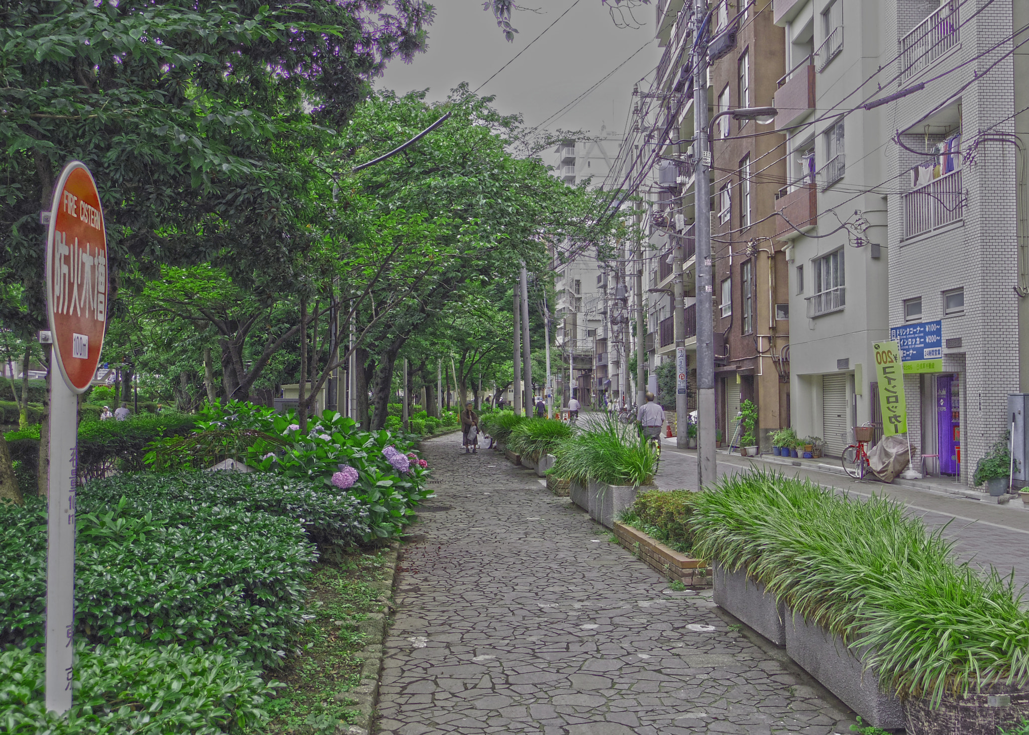 Pentax 02 Standard Zoom sample photo. Just a street in tokyo city photography