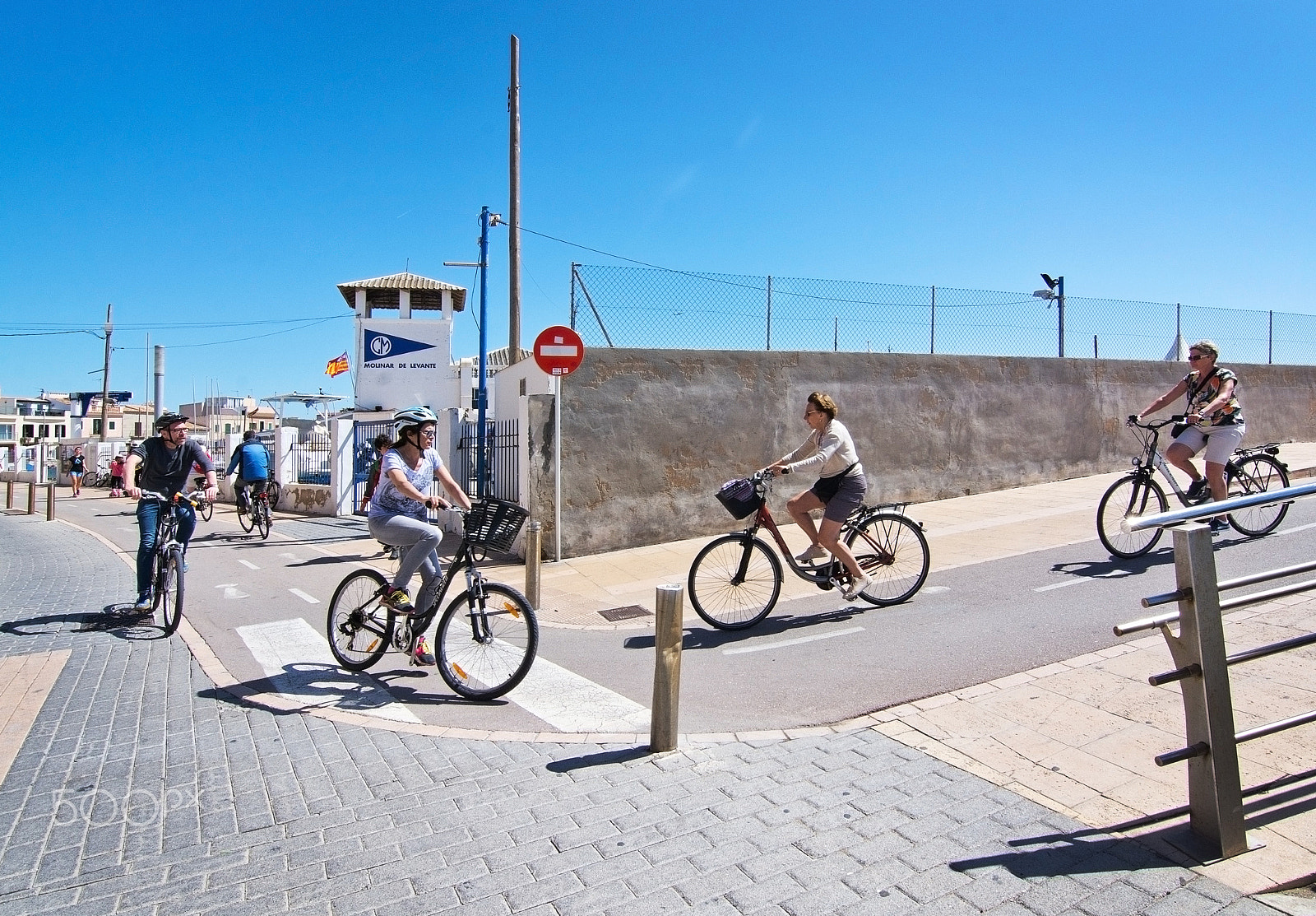 Nikon D7100 sample photo. Portixol seaside biking route photography