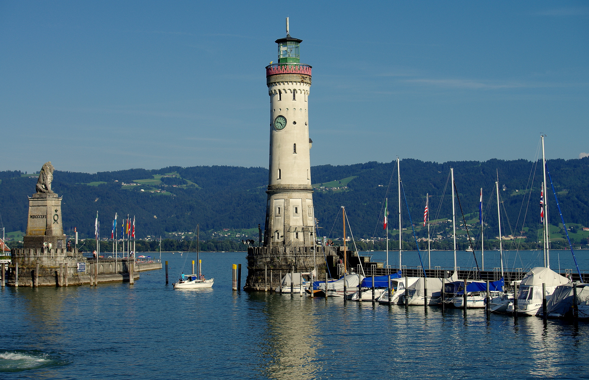 Pentax K-5 II sample photo. Lindau hafen photography