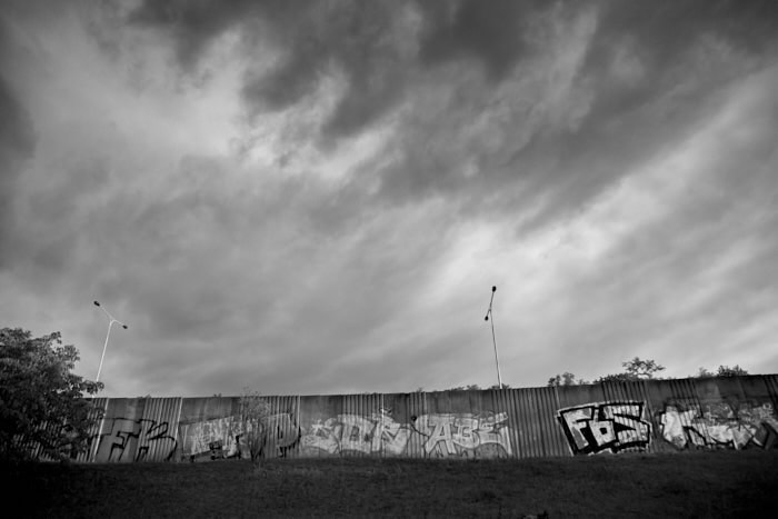 24mm F2.8 sample photo. City surrounding photography