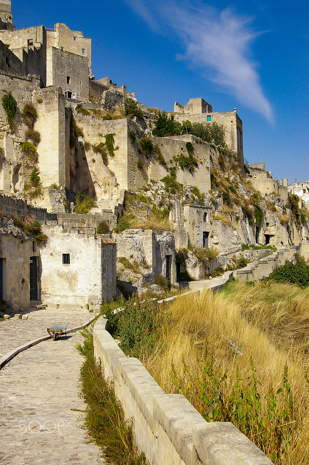 Pentax *ist DS sample photo. Matera sassi ii photography