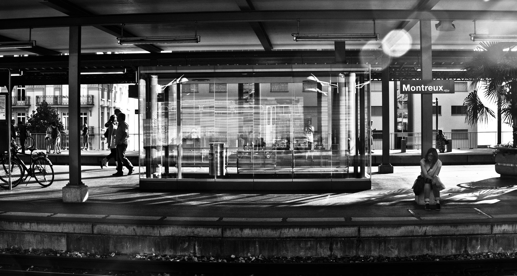 Nikon D5000 sample photo. Montreux photography