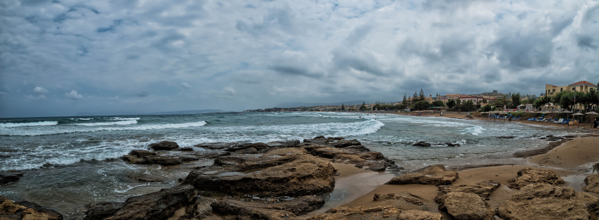 Pentax K-S1 sample photo. Cloudy agia marina photography