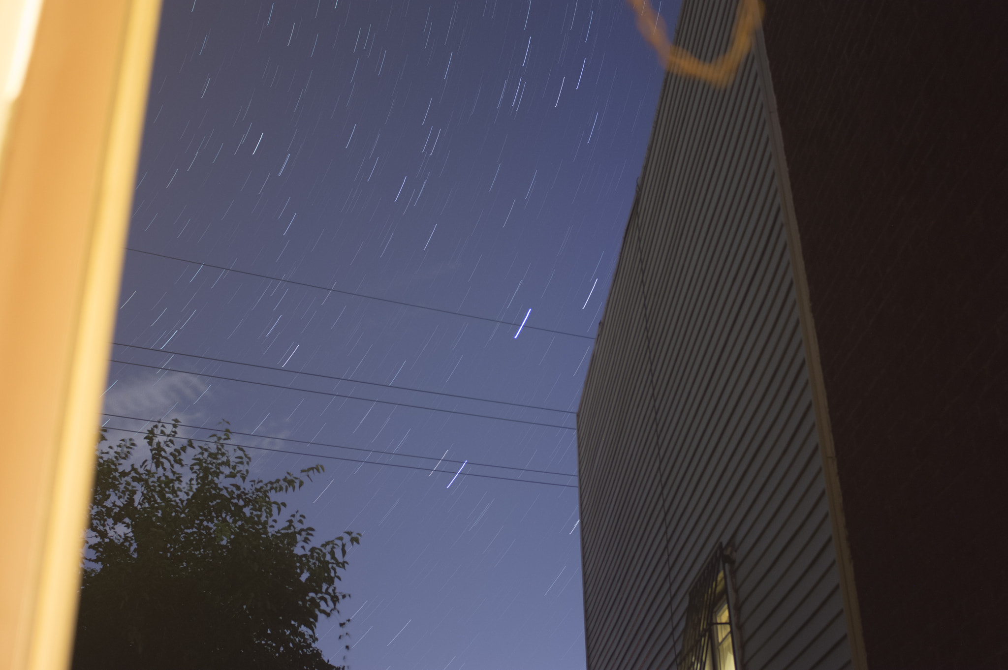 Nikon D3200 sample photo. My attempt at doing star trails photography last n ... photography