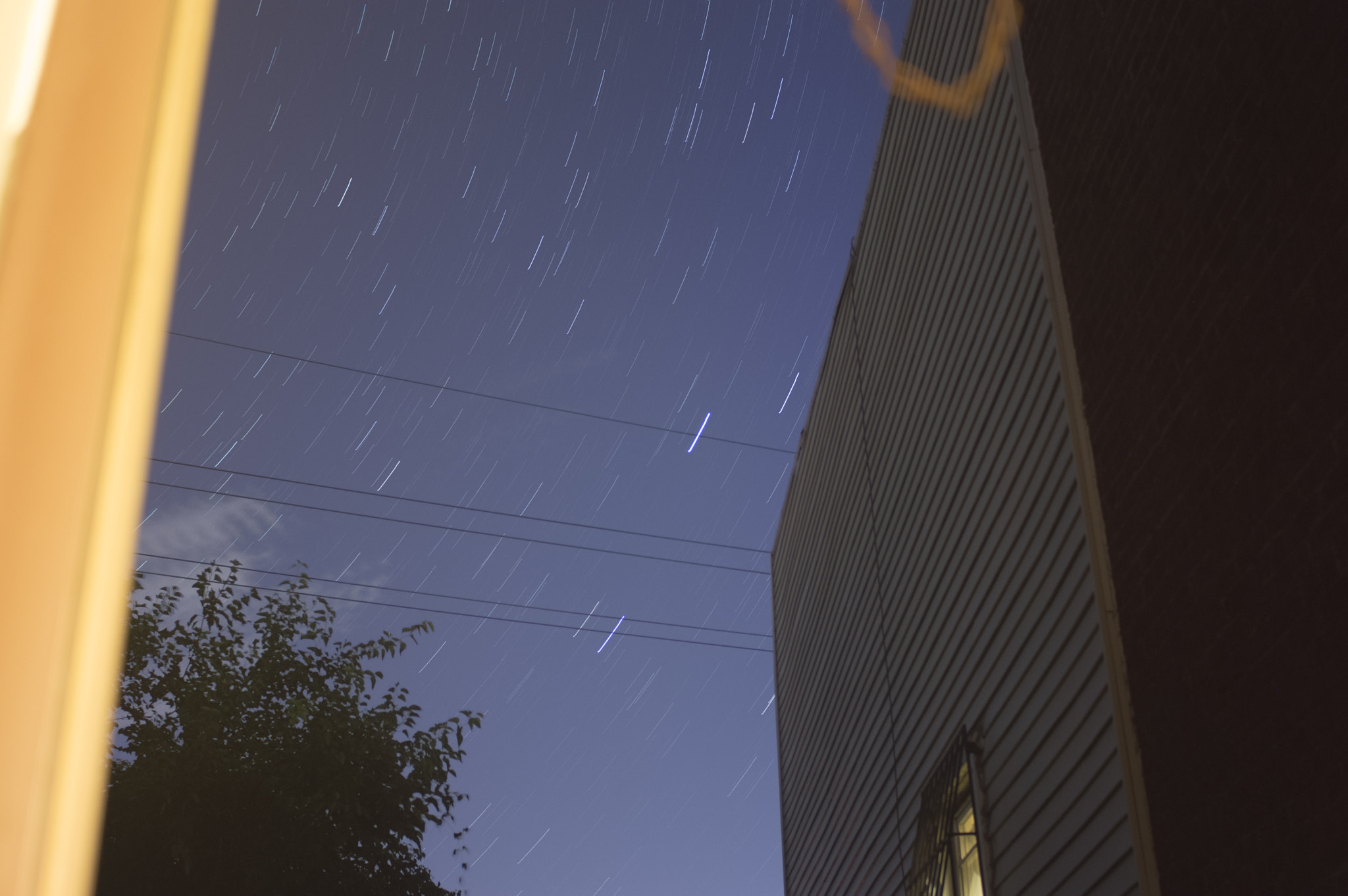 Nikon D3200 + Nikon AF Nikkor 28mm F2.8D sample photo. My attempt at doing star trails photography last n ... photography