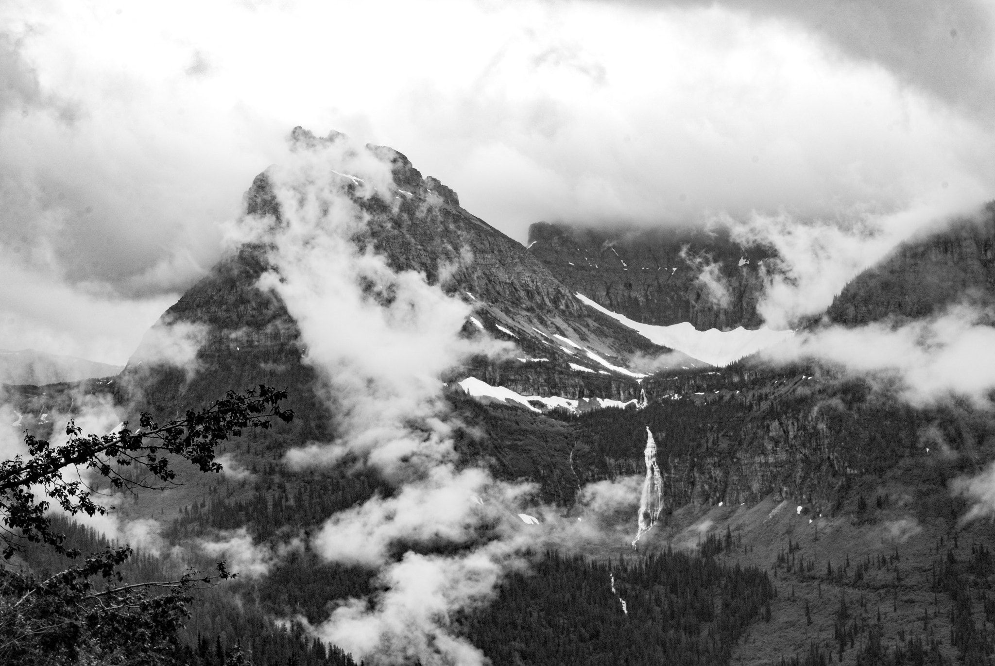 Nikon D80 sample photo. Glacier national park photography