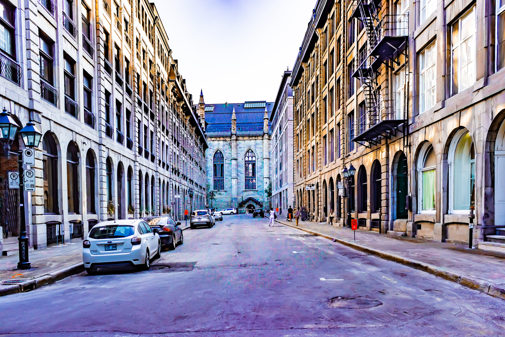 Street in Old Montreal