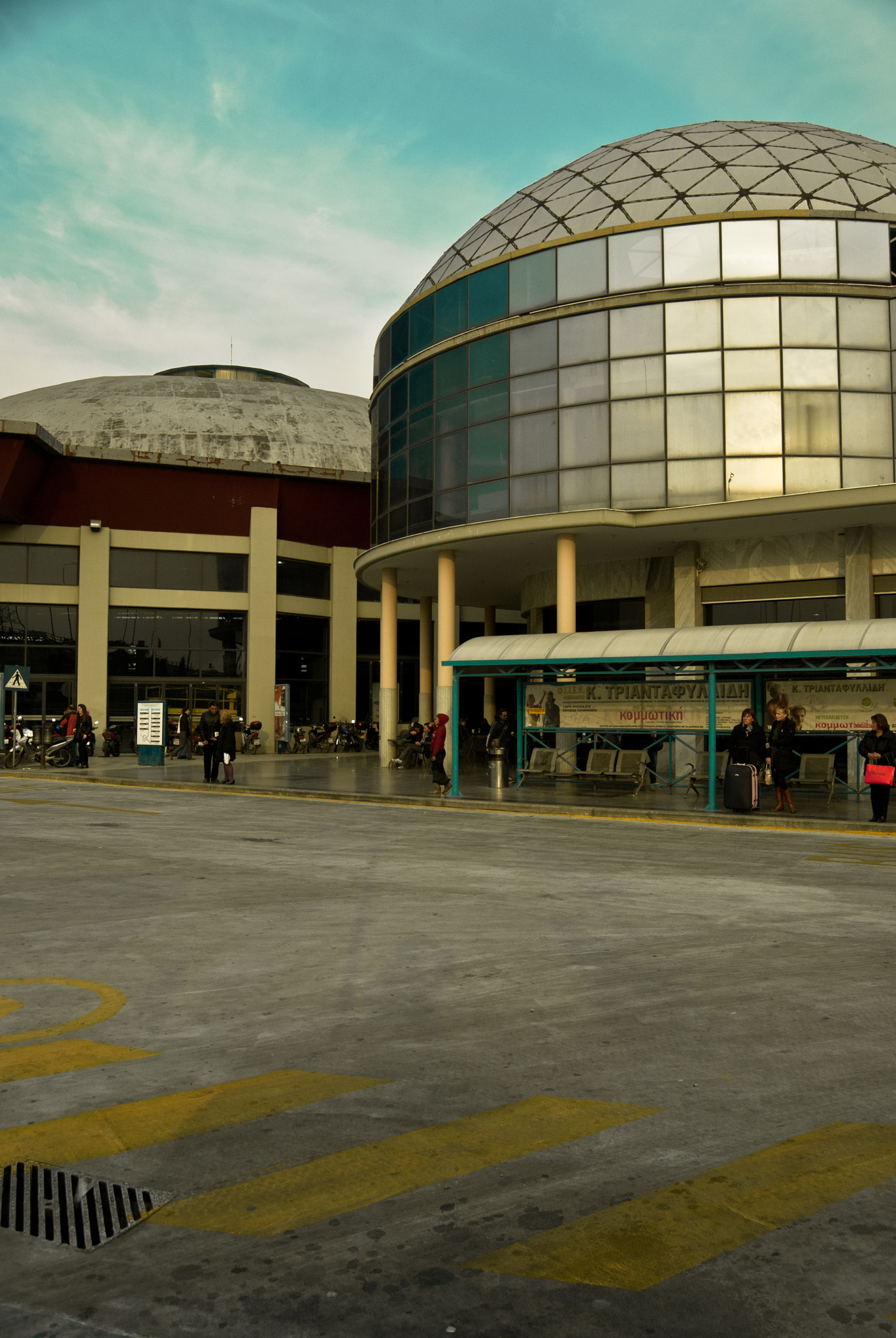 Nikon D60 sample photo. The station photography