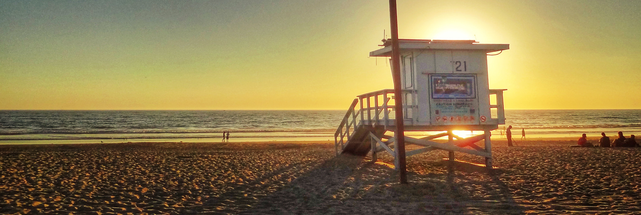 Sony Cyber-shot DSC-HX7V sample photo. Venice beach sunset photography