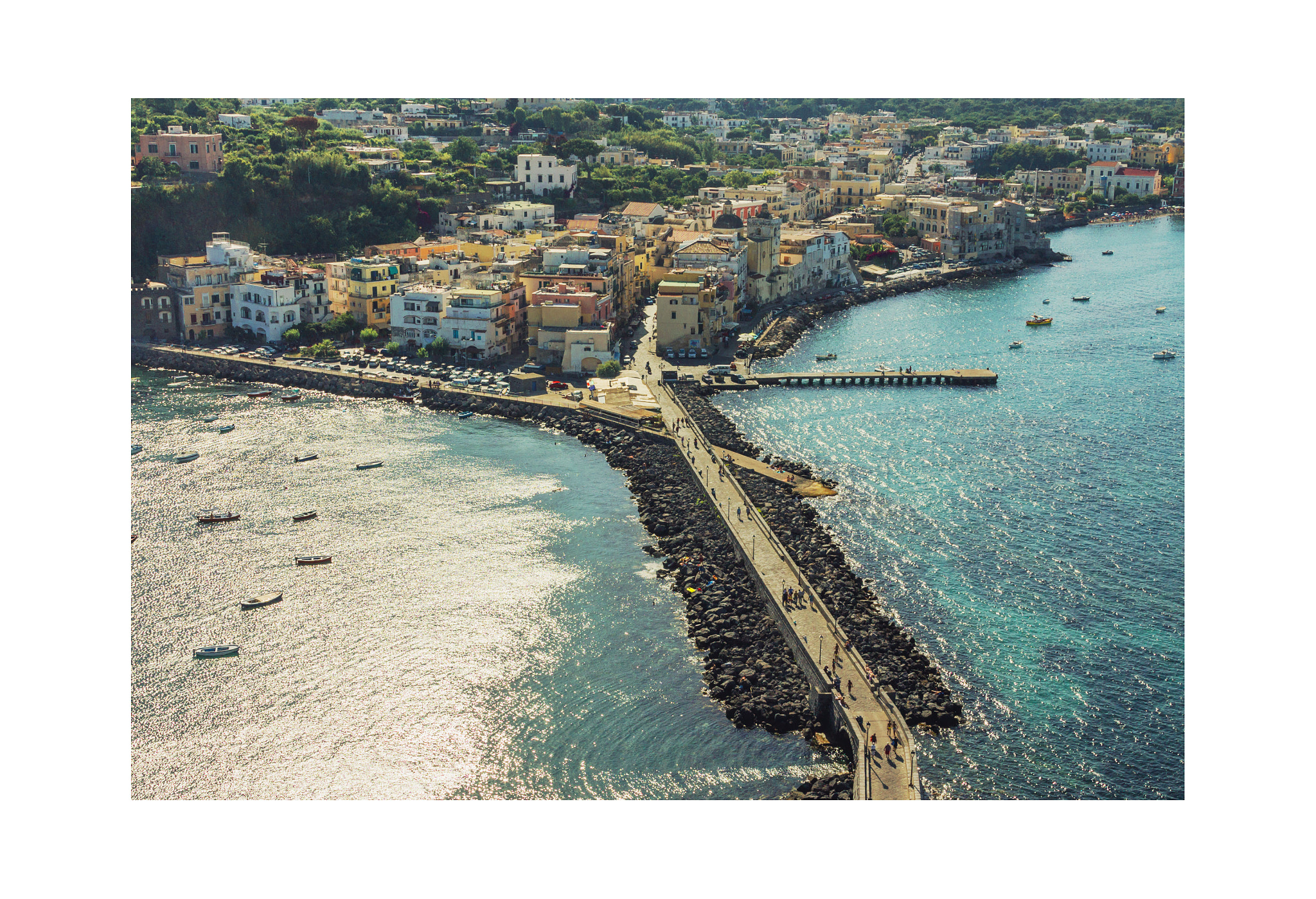 Canon EF 28-135mm F3.5-5.6 IS USM sample photo. Ischia ponte, isola di ischia photography